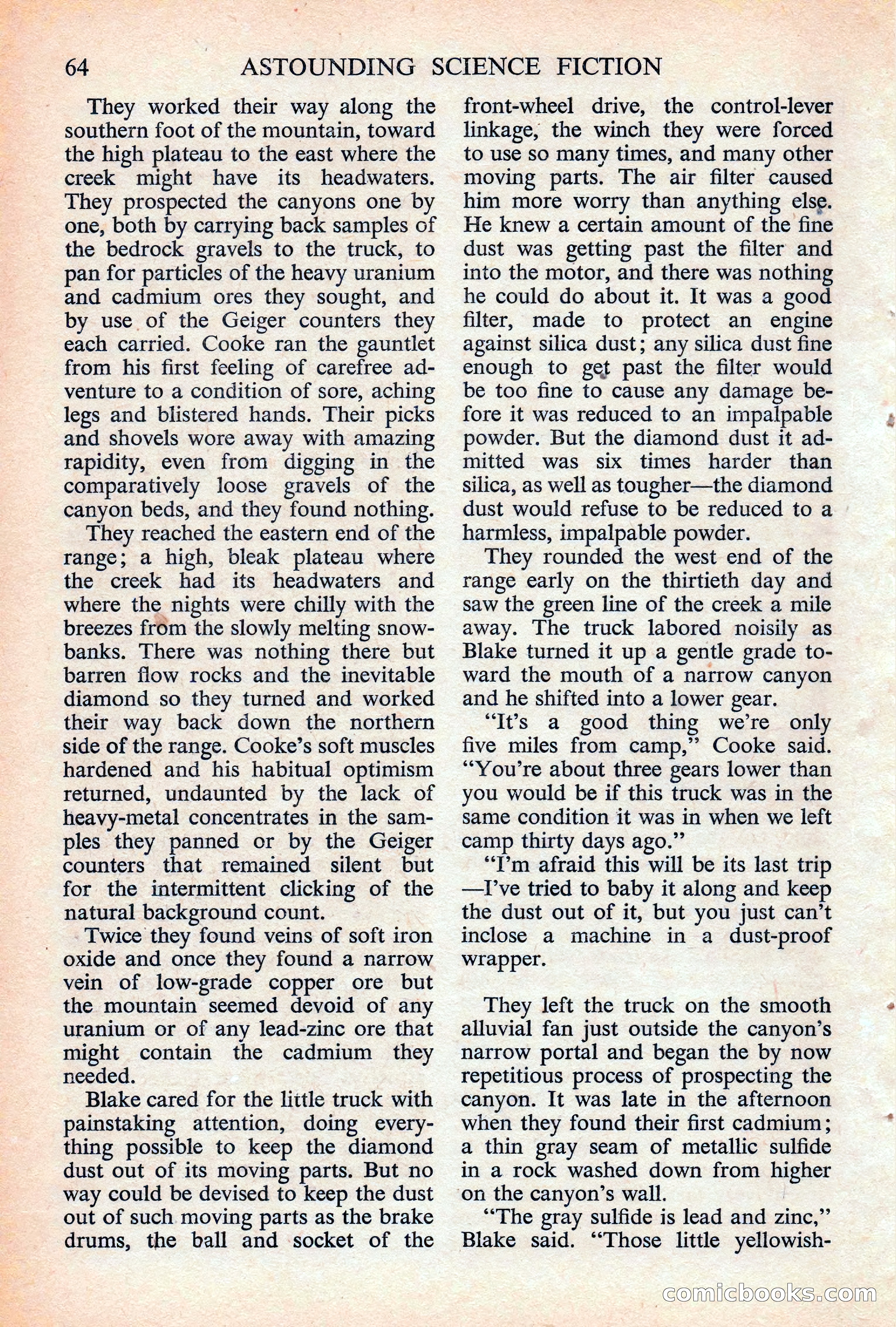 Astounding Science Fiction, British Edition — page 66 of 132