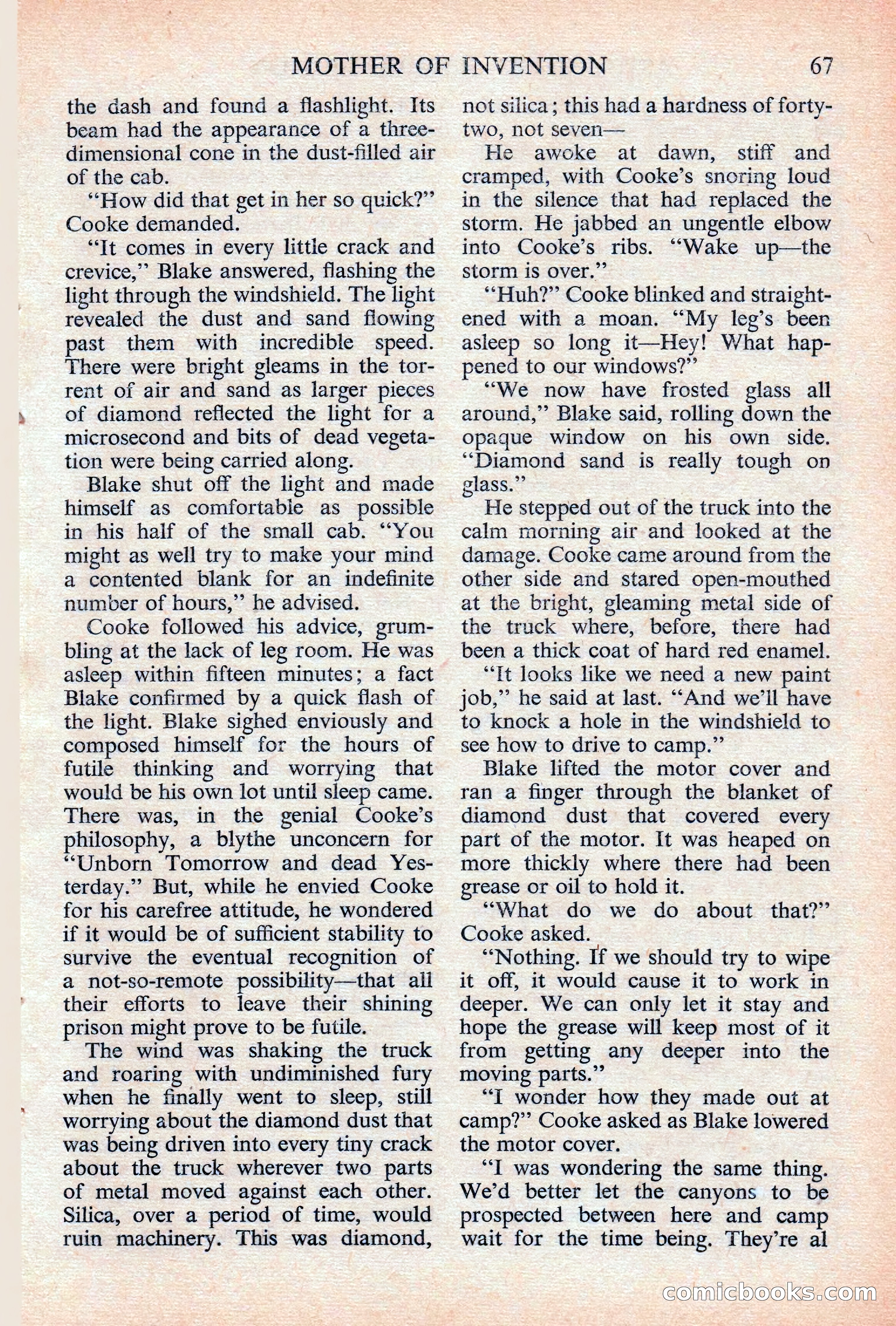 Astounding Science Fiction, British Edition — page 69 of 132