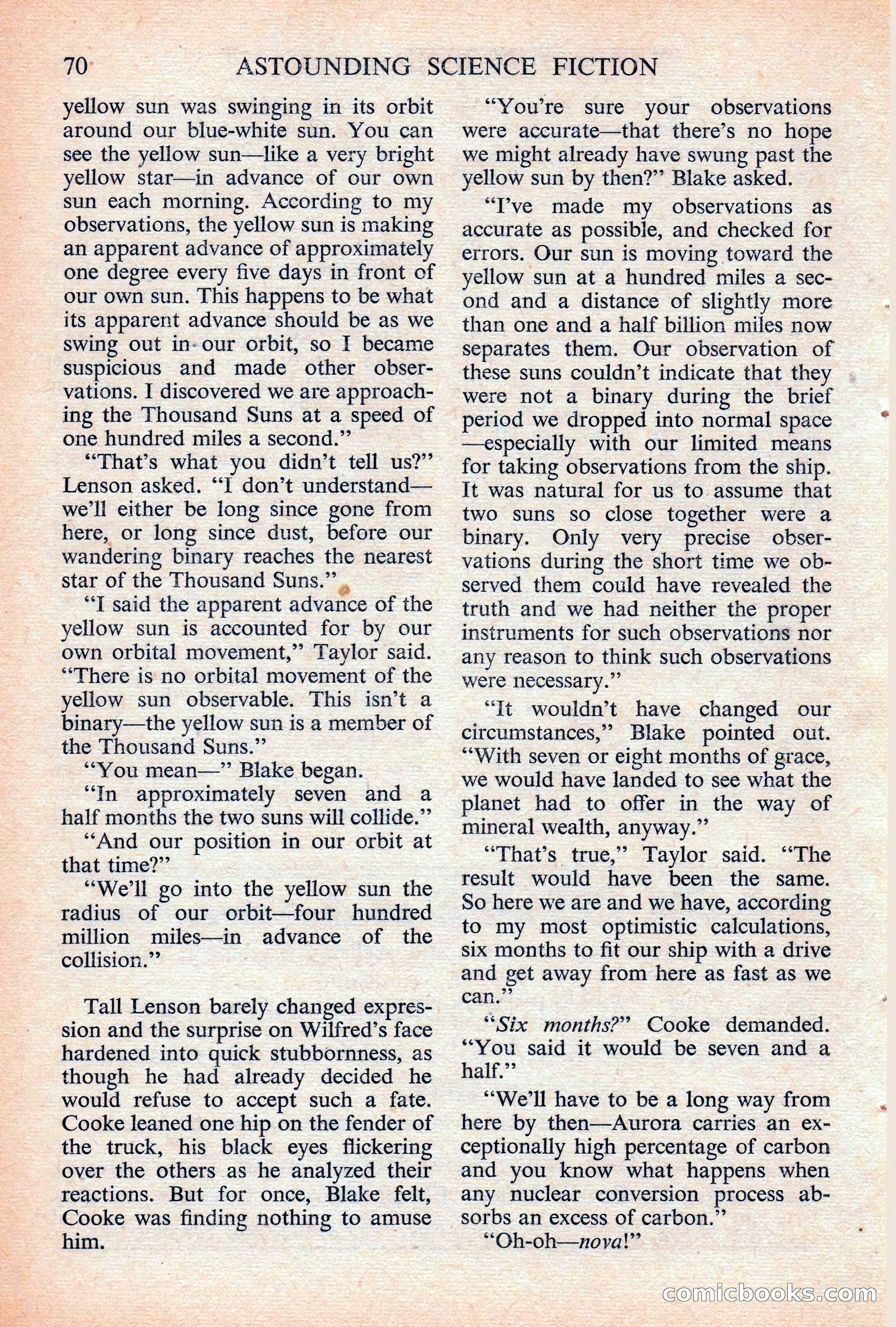 Astounding Science Fiction, British Edition — page 72 of 132