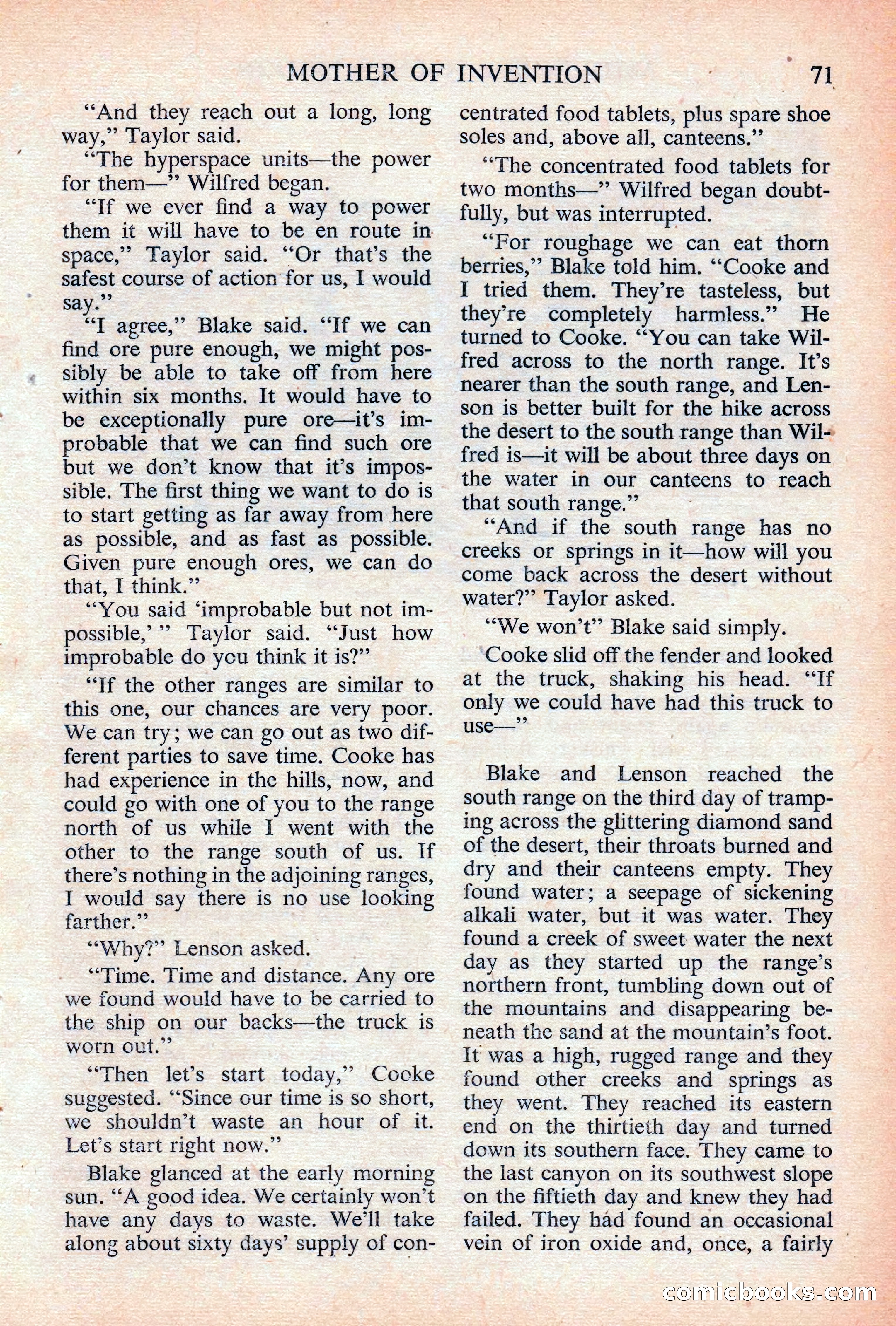 Astounding Science Fiction, British Edition — page 73 of 132
