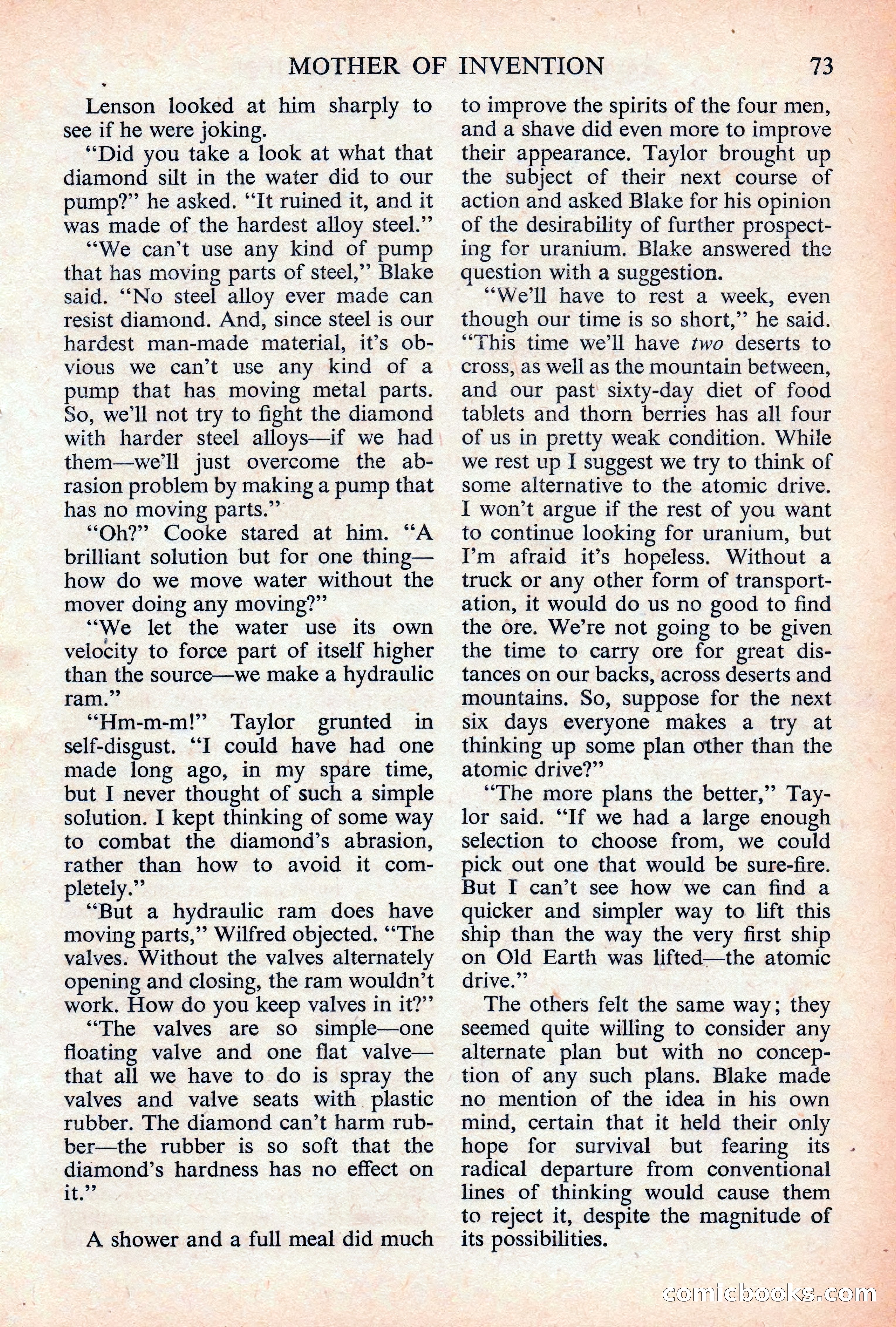 Astounding Science Fiction, British Edition — page 75 of 132
