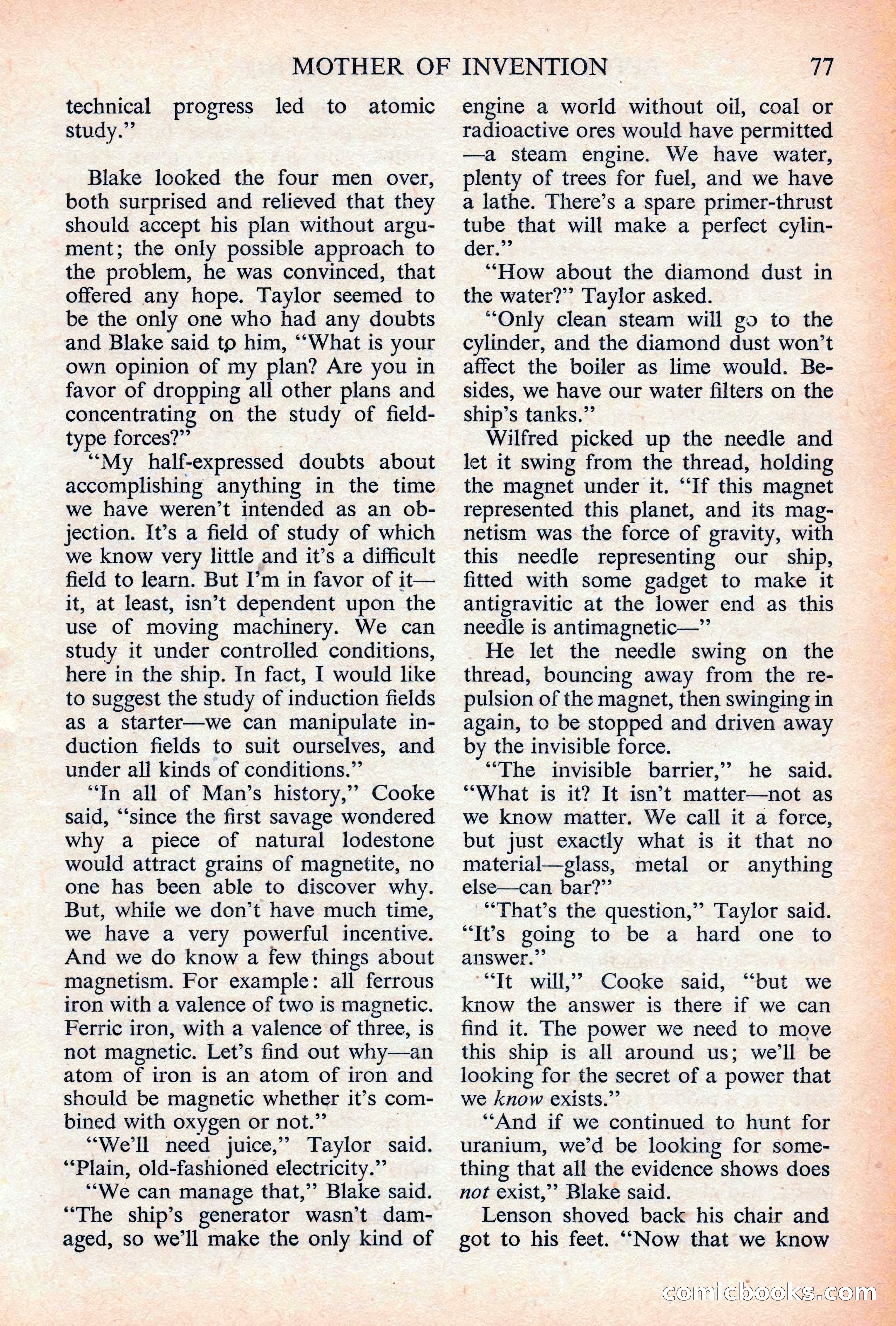 Astounding Science Fiction, British Edition — page 79 of 132
