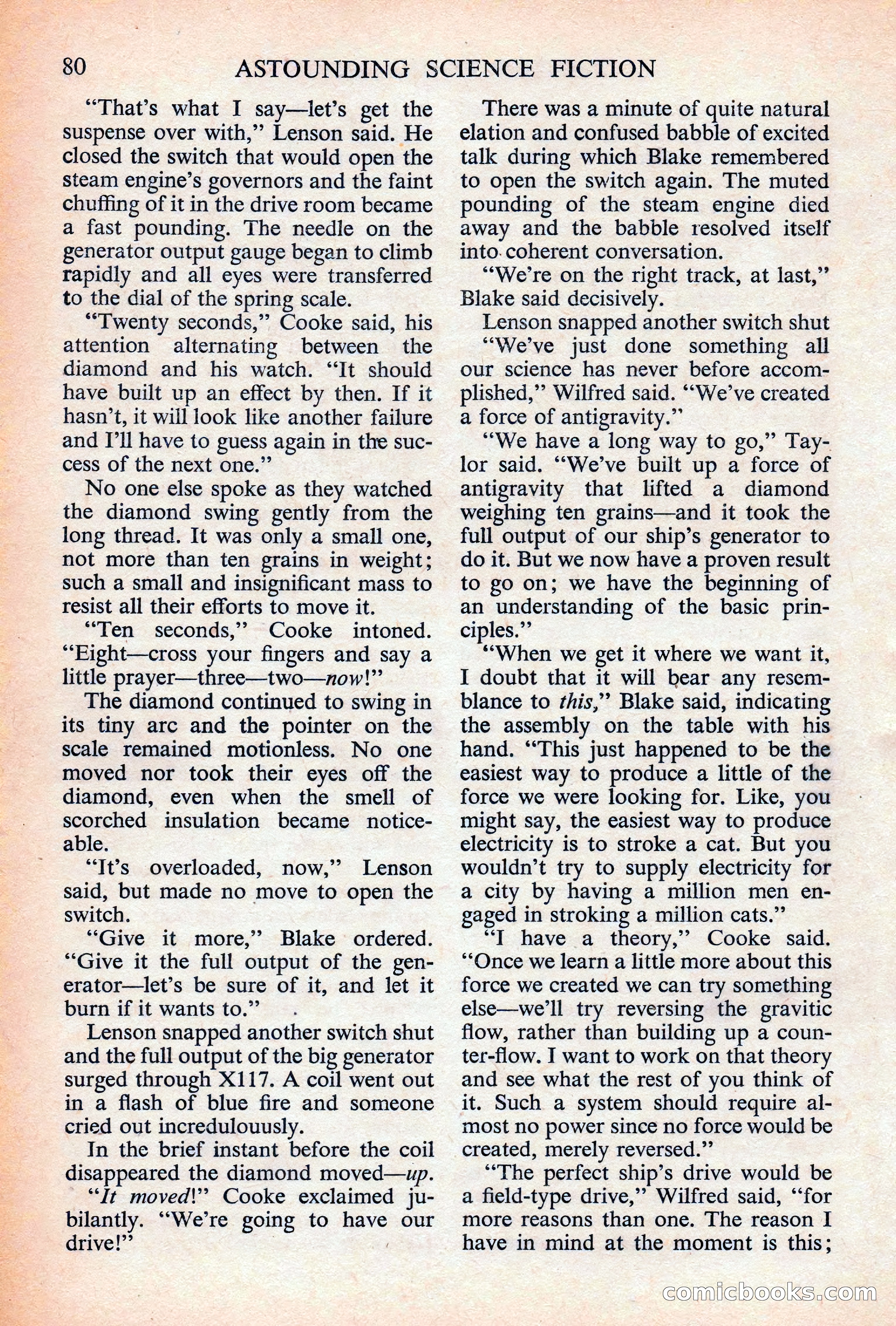 Astounding Science Fiction, British Edition — page 82 of 132