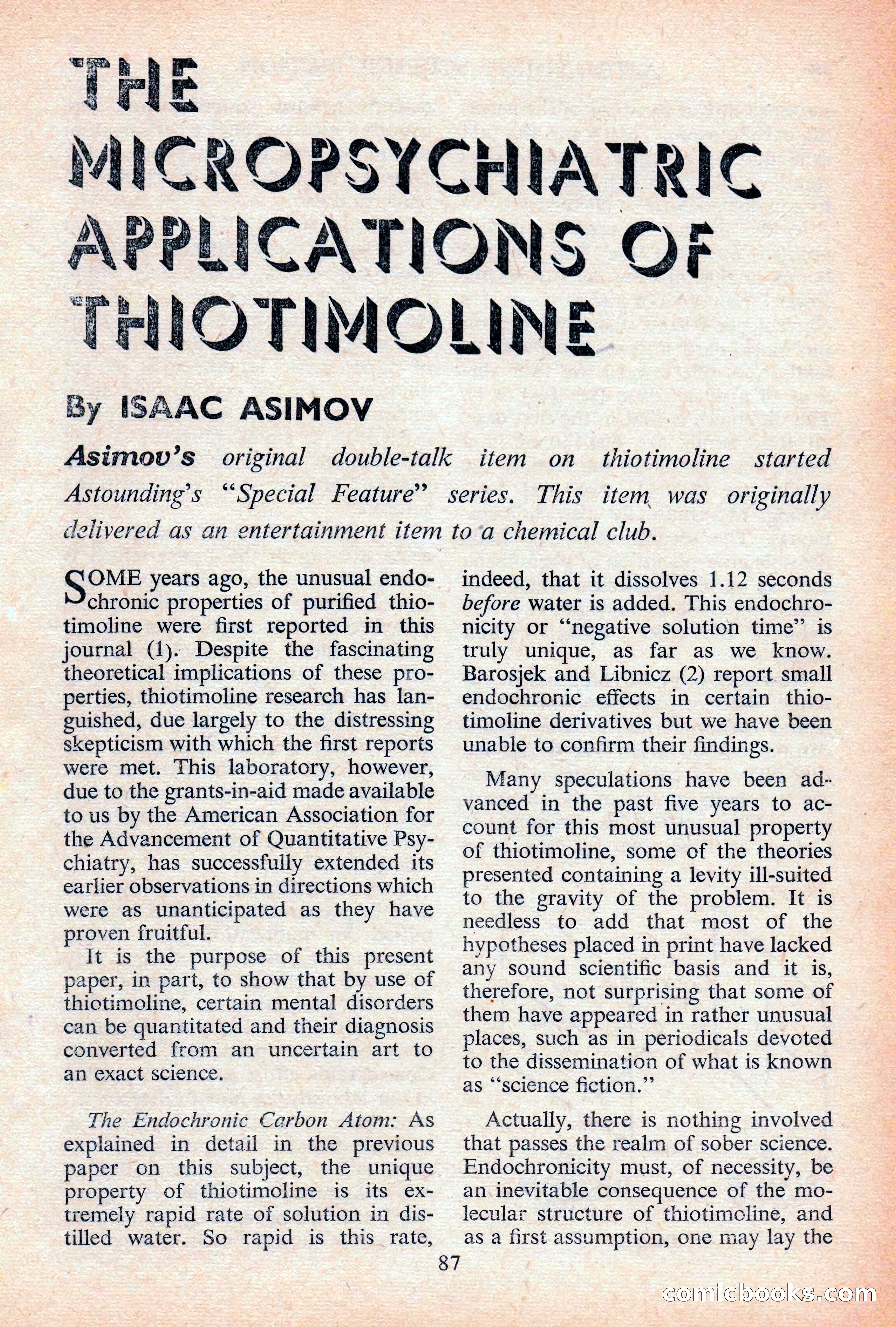 Astounding Science Fiction, British Edition — page 89 of 132