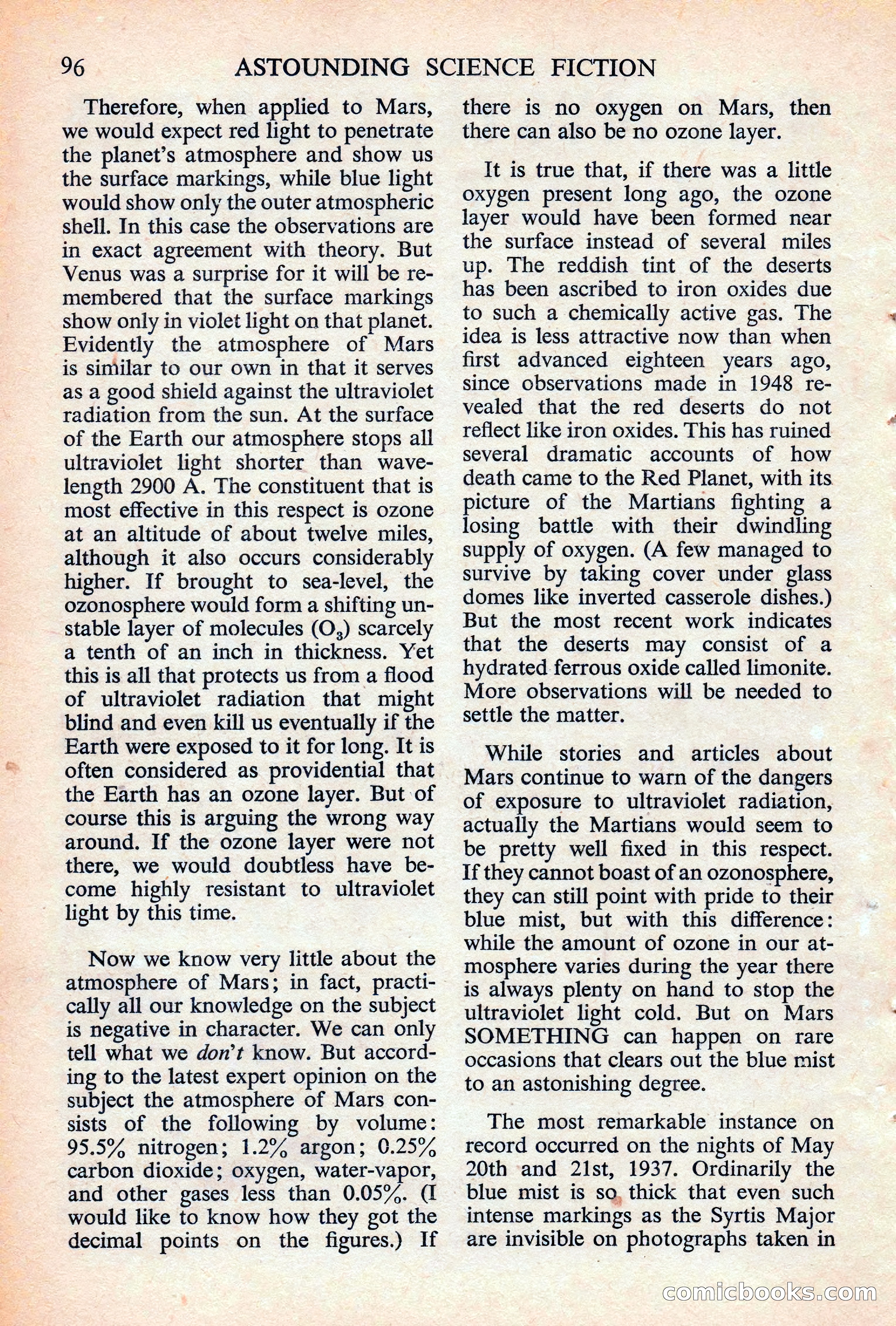 Astounding Science Fiction, British Edition — page 98 of 132