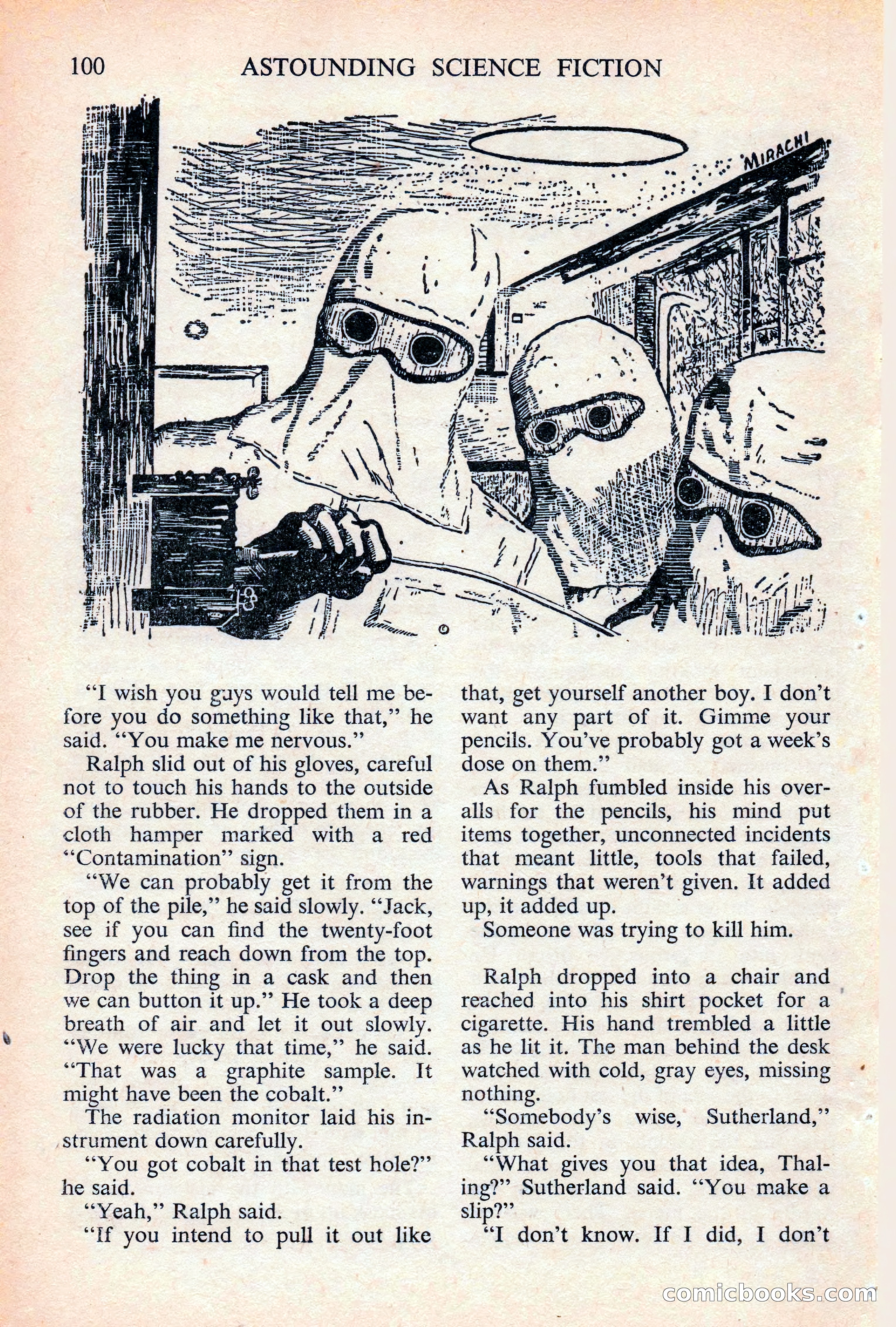 Astounding Science Fiction, British Edition — page 102 of 132