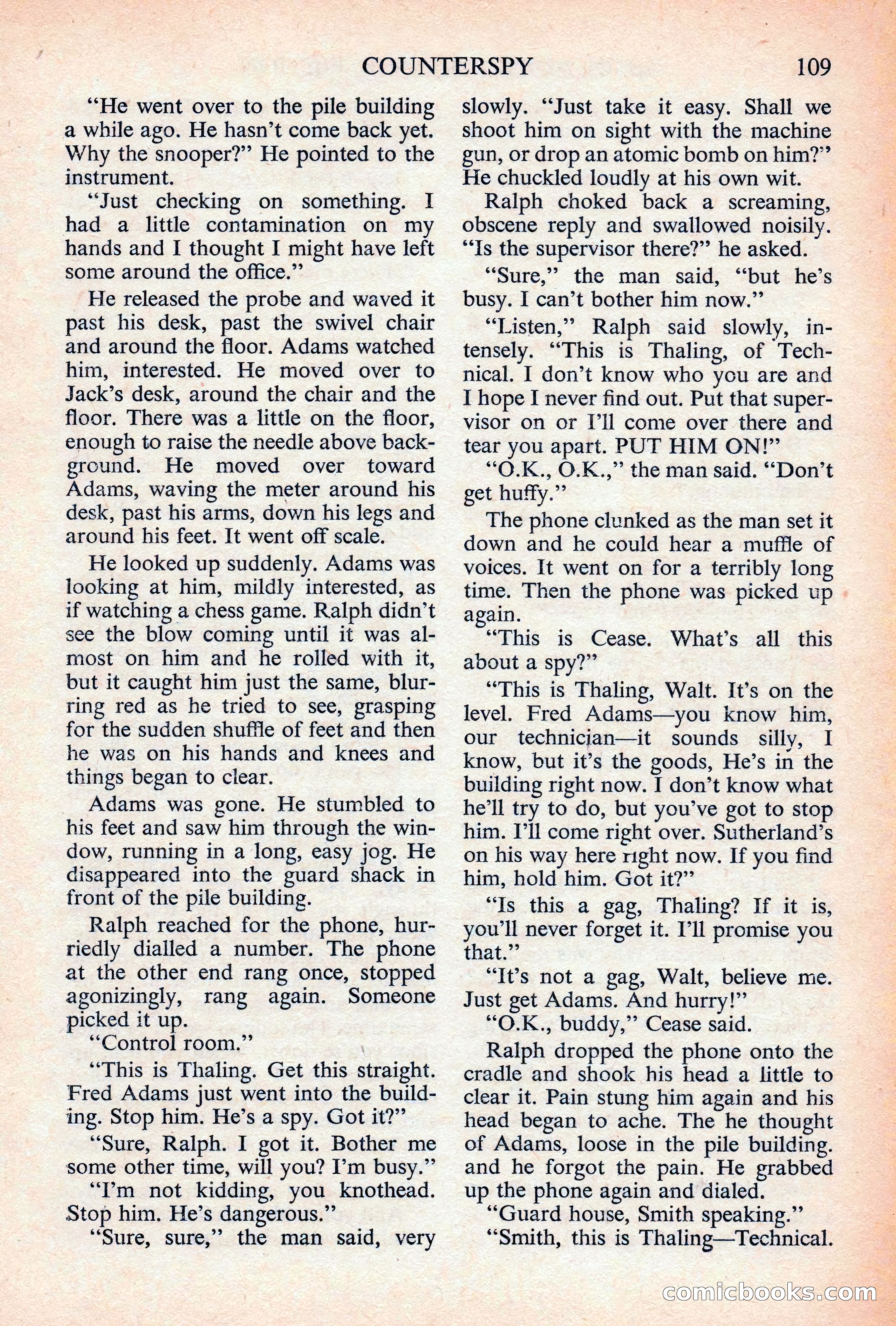 Astounding Science Fiction, British Edition — page 111 of 132