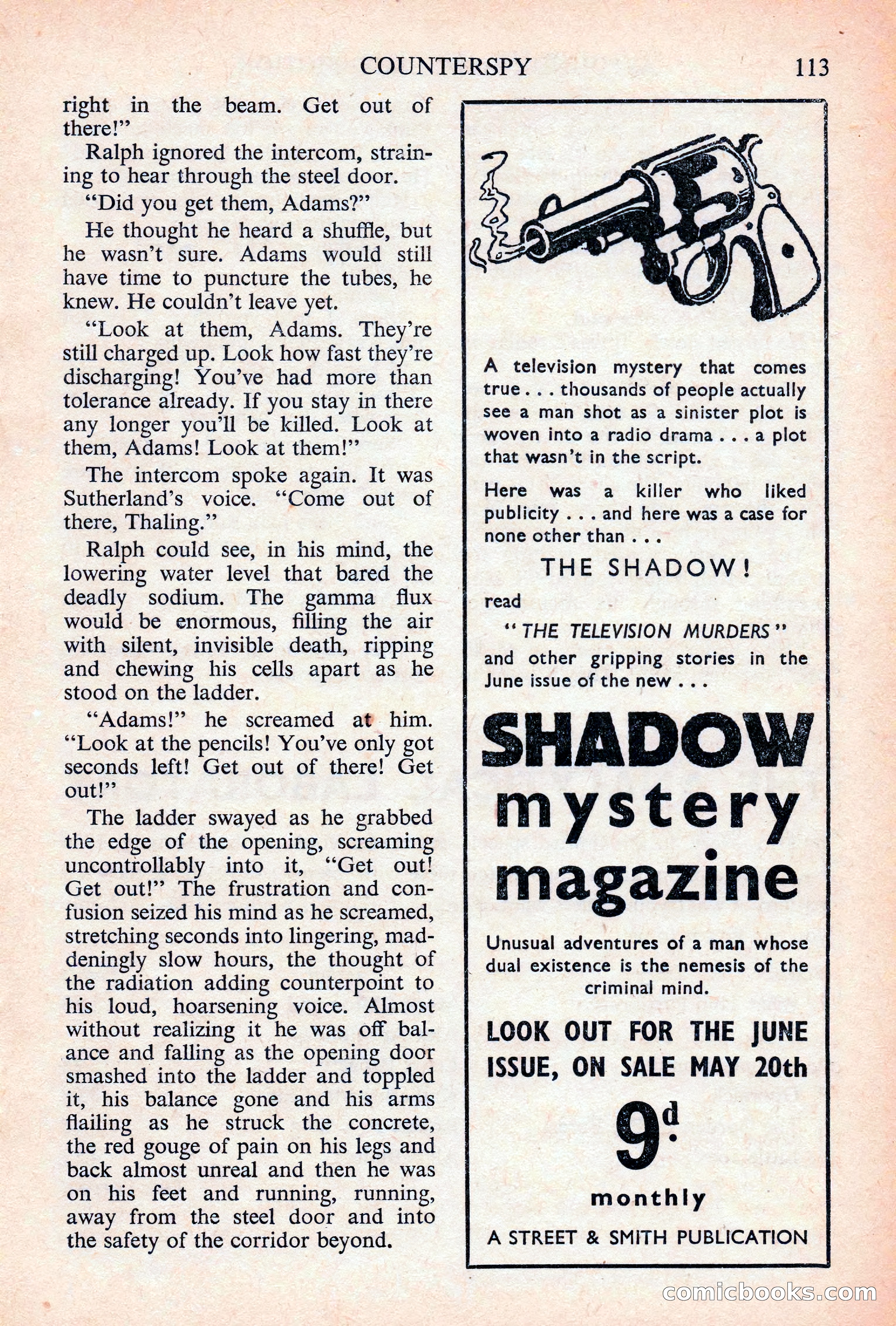 Astounding Science Fiction, British Edition — page 115 of 132