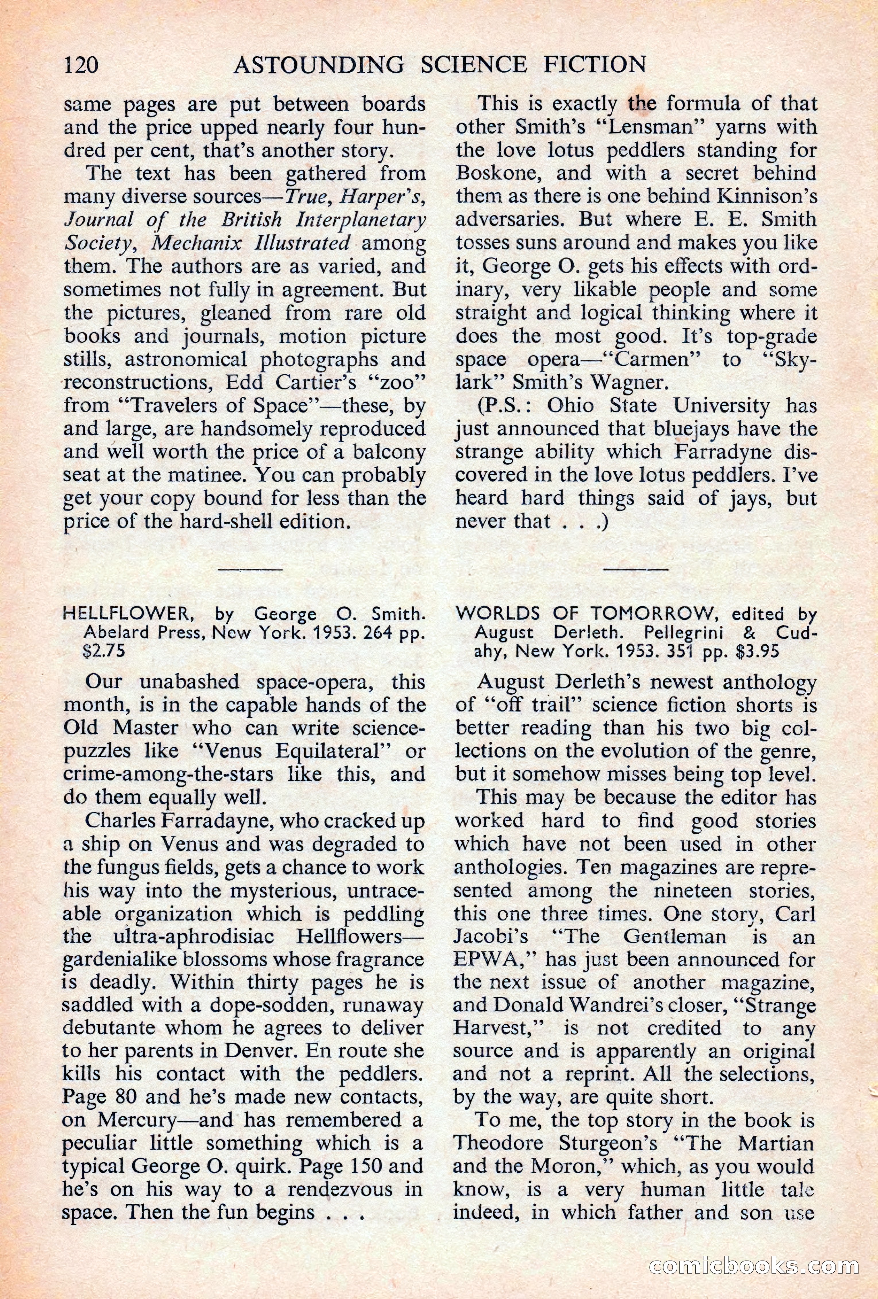 Astounding Science Fiction, British Edition — page 122 of 132