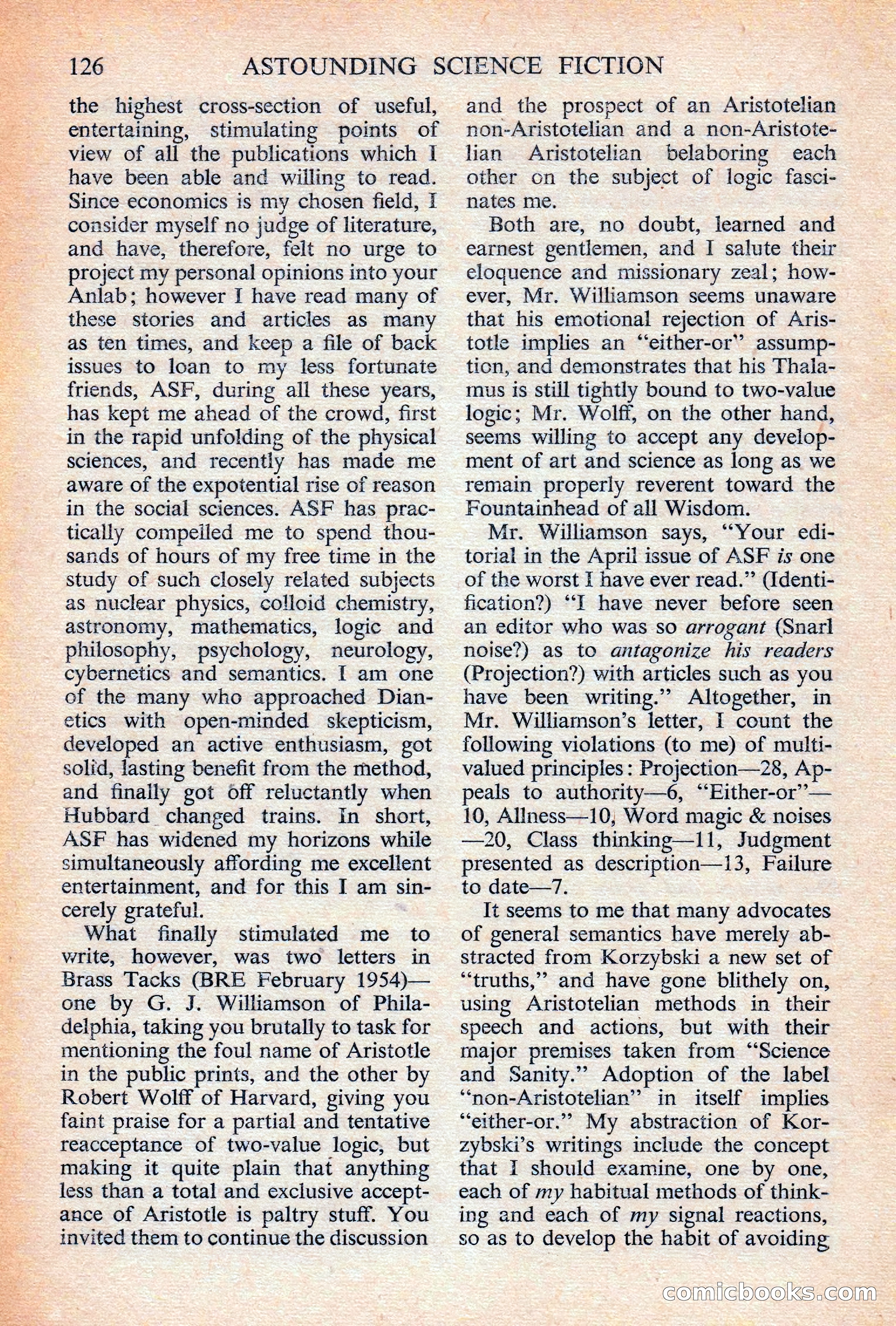 Astounding Science Fiction, British Edition — page 128 of 132