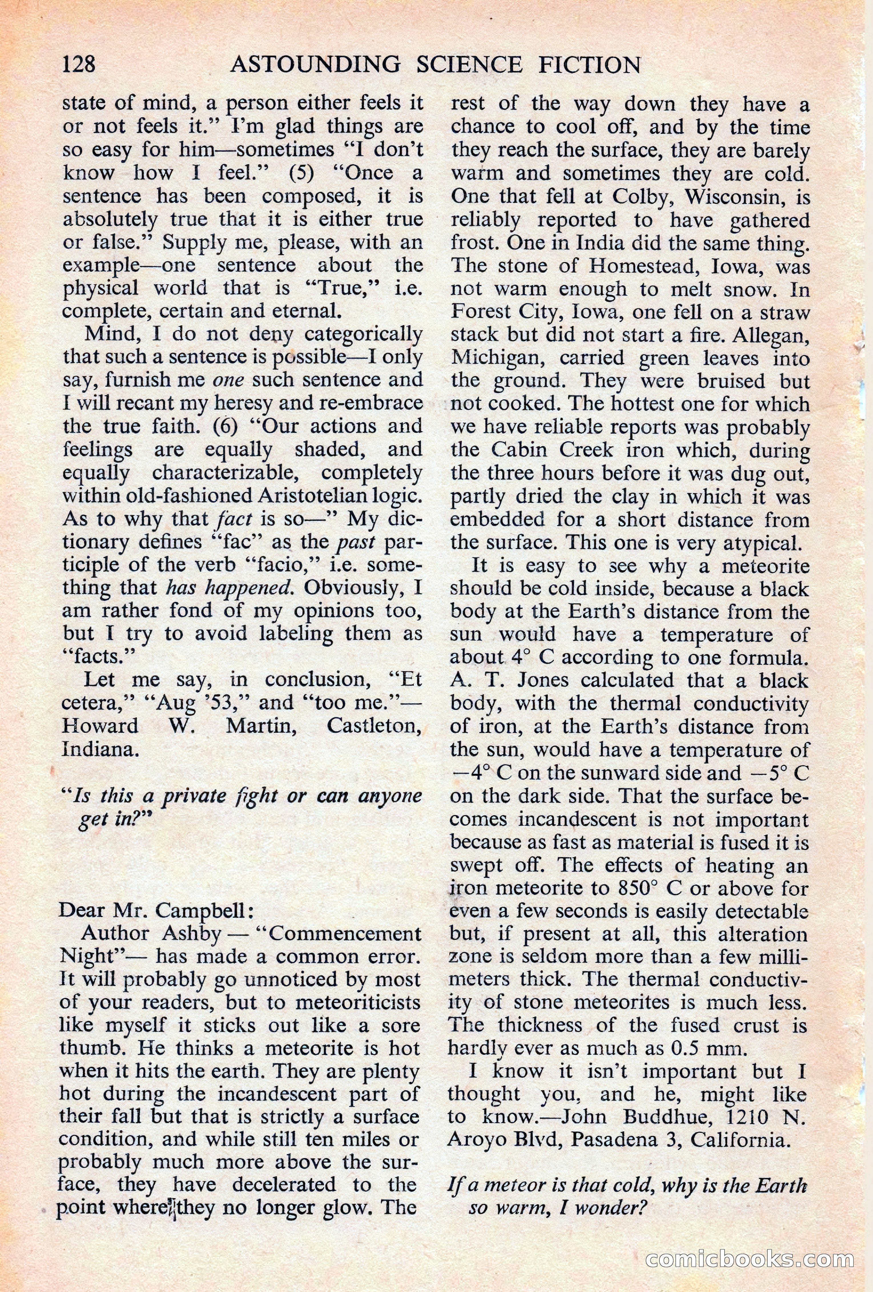 Astounding Science Fiction, British Edition — page 130 of 132