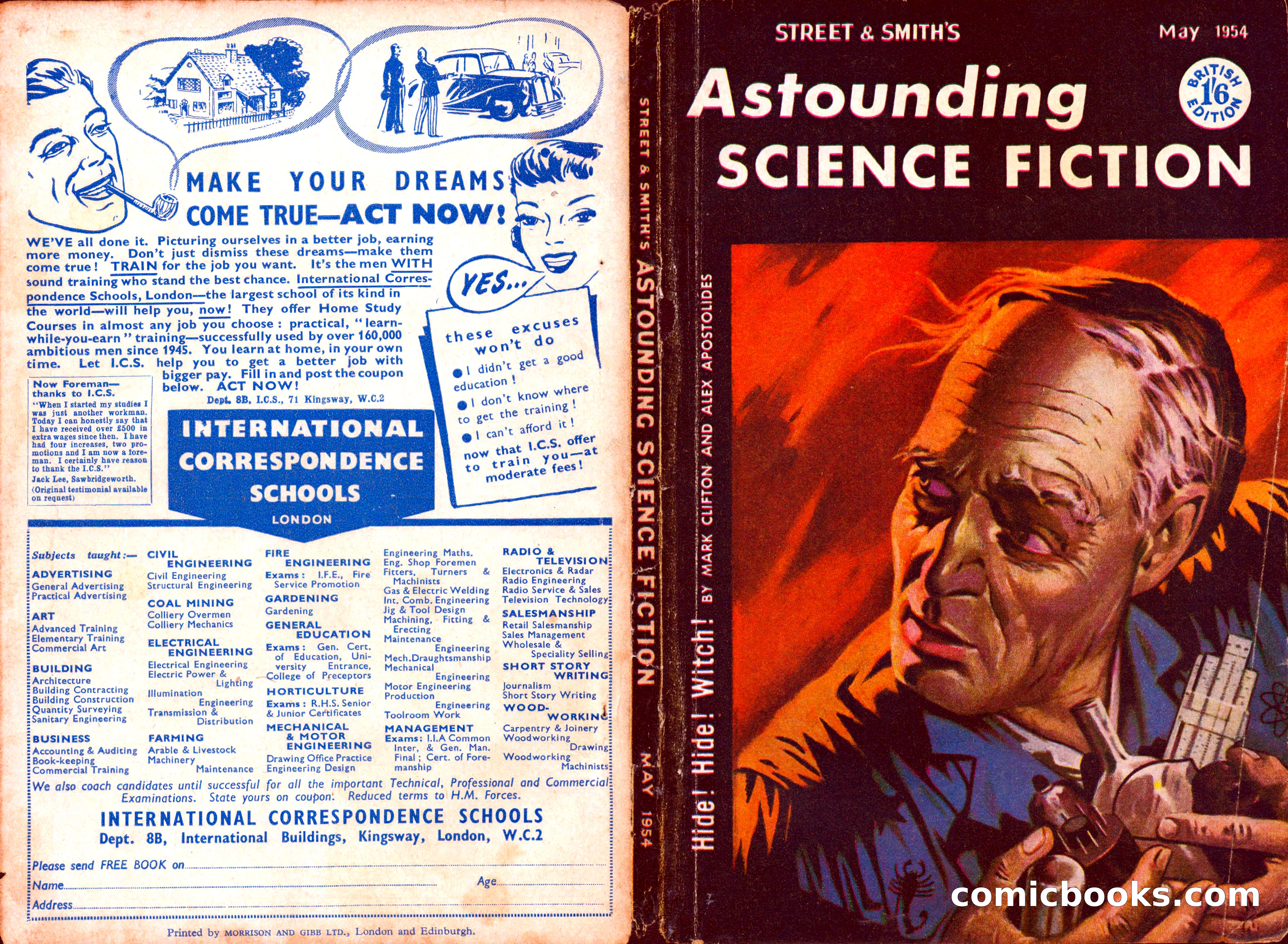 Astounding Science Fiction, British Edition — page 132 of 132