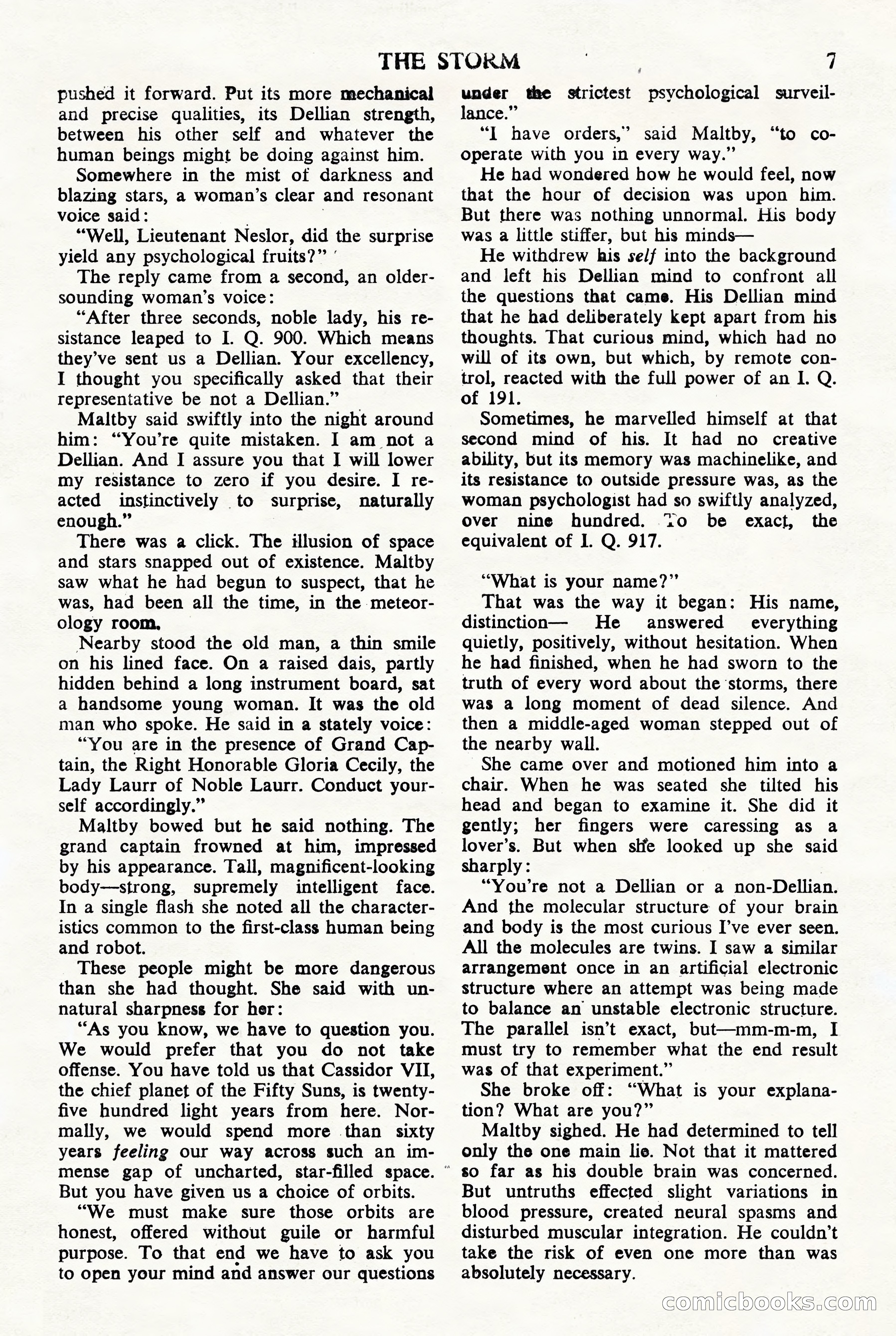 Astounding Science Fiction (UK Edition) — page 9 of 68