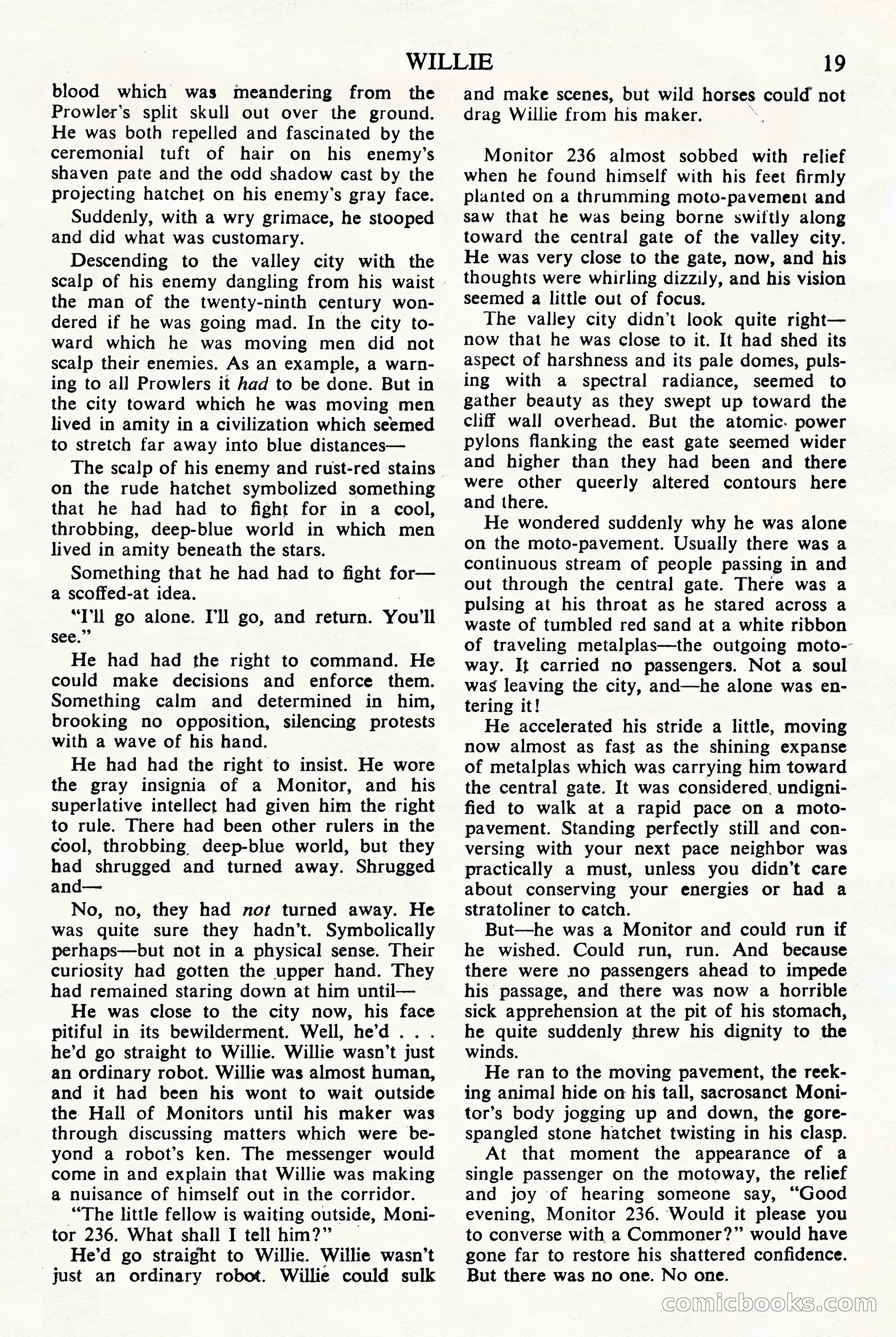 Astounding Science Fiction (UK Edition) — page 21 of 68