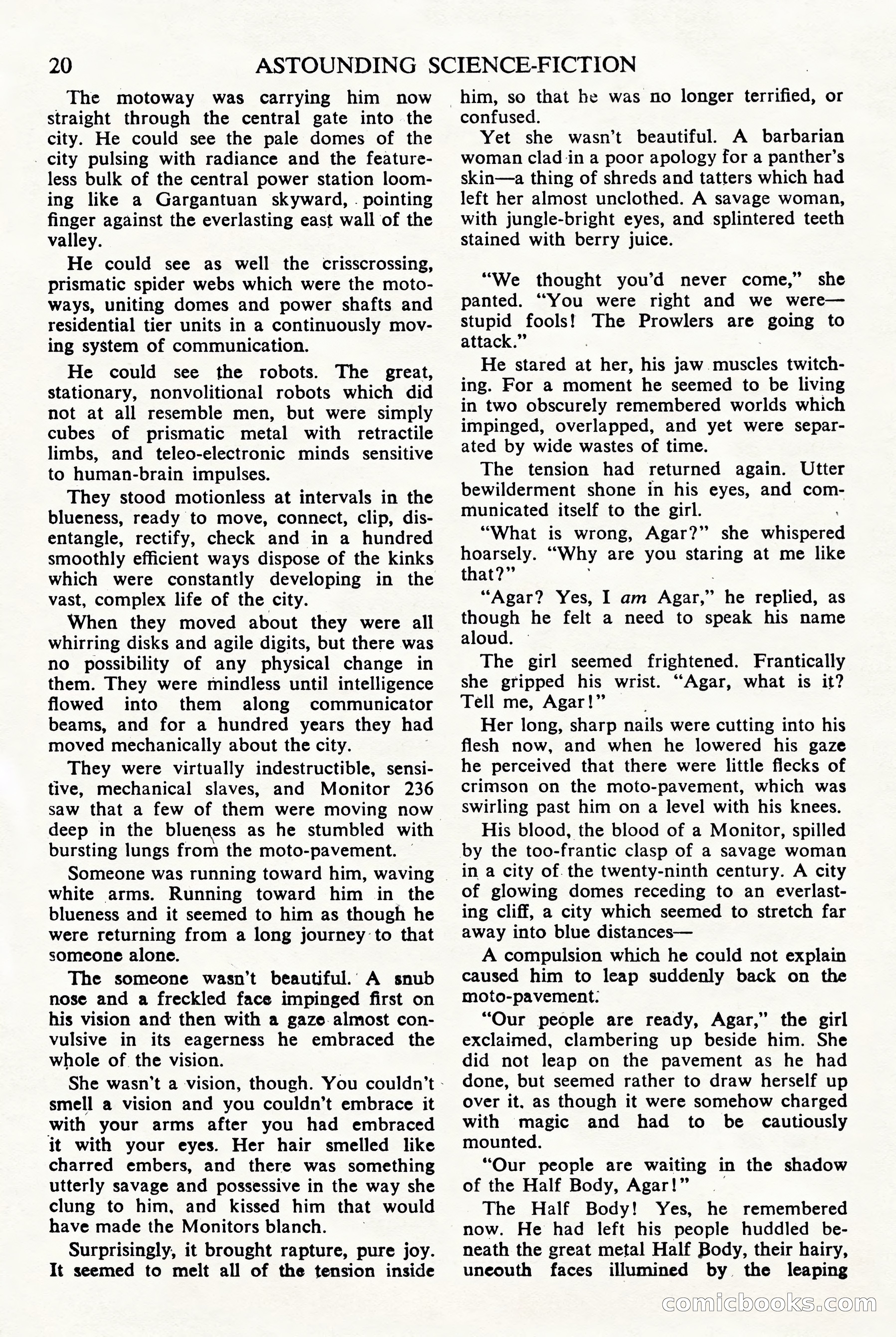 Astounding Science Fiction (UK Edition) — page 22 of 68