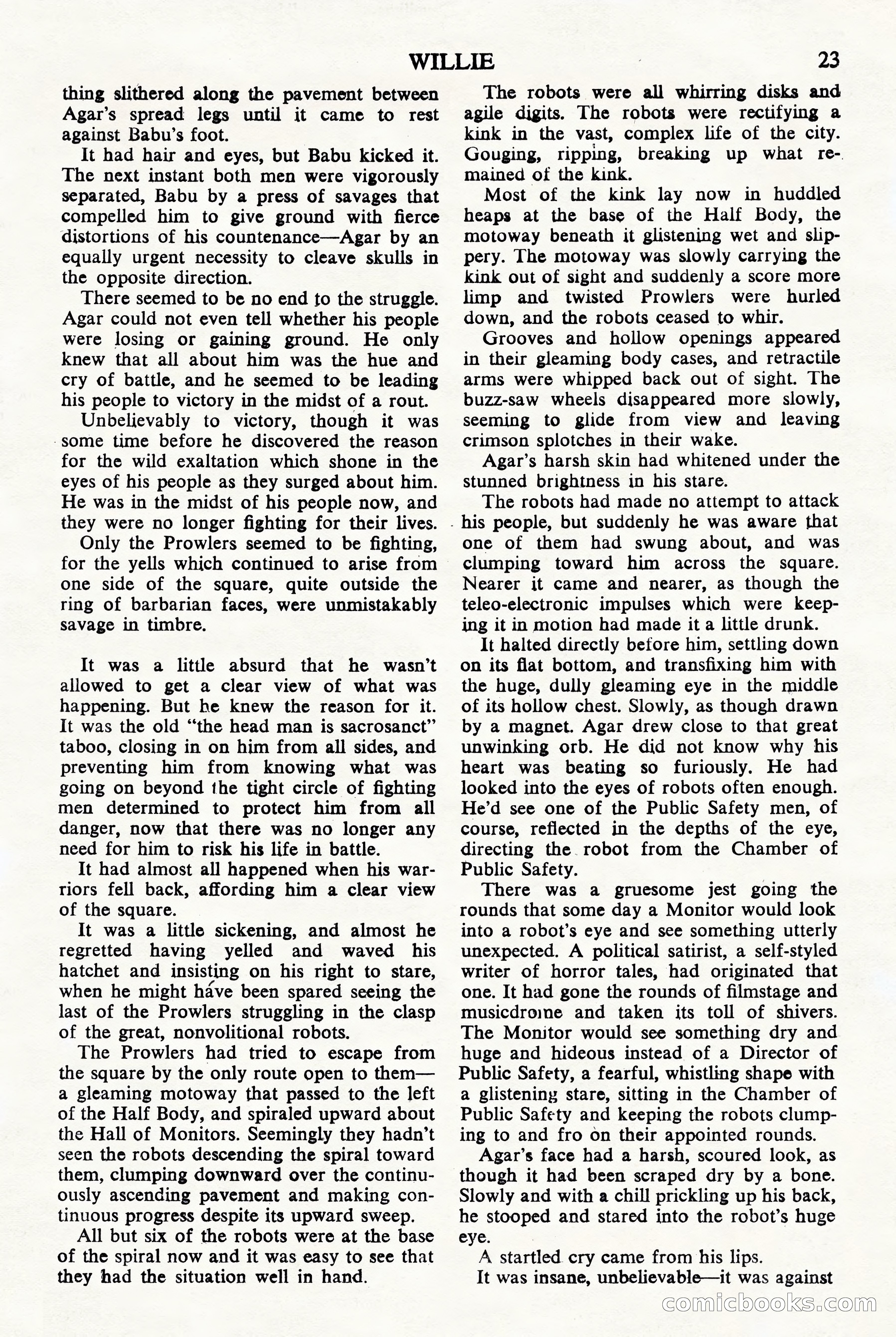 Astounding Science Fiction (UK Edition) — page 25 of 68