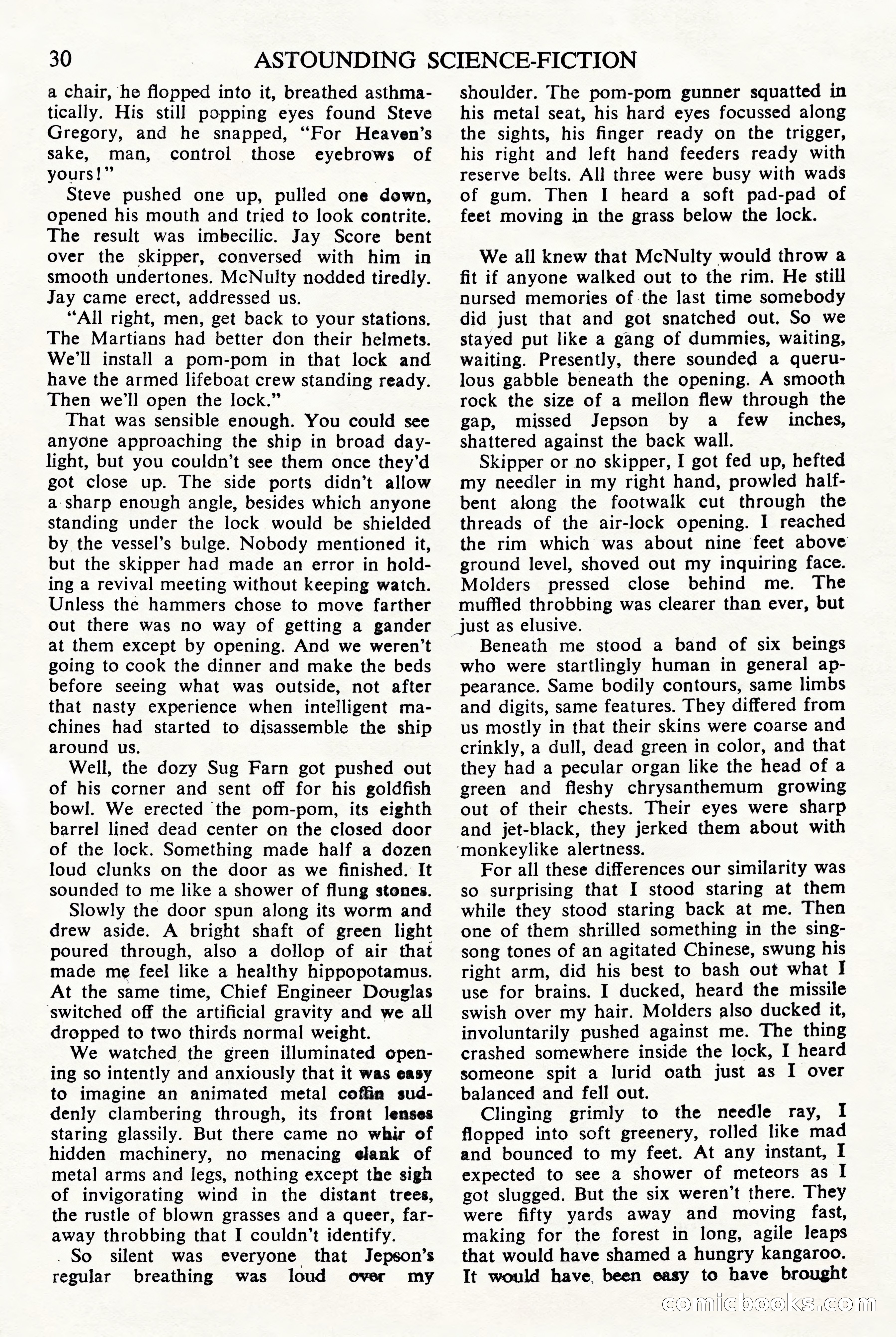 Astounding Science Fiction (UK Edition) — page 32 of 68