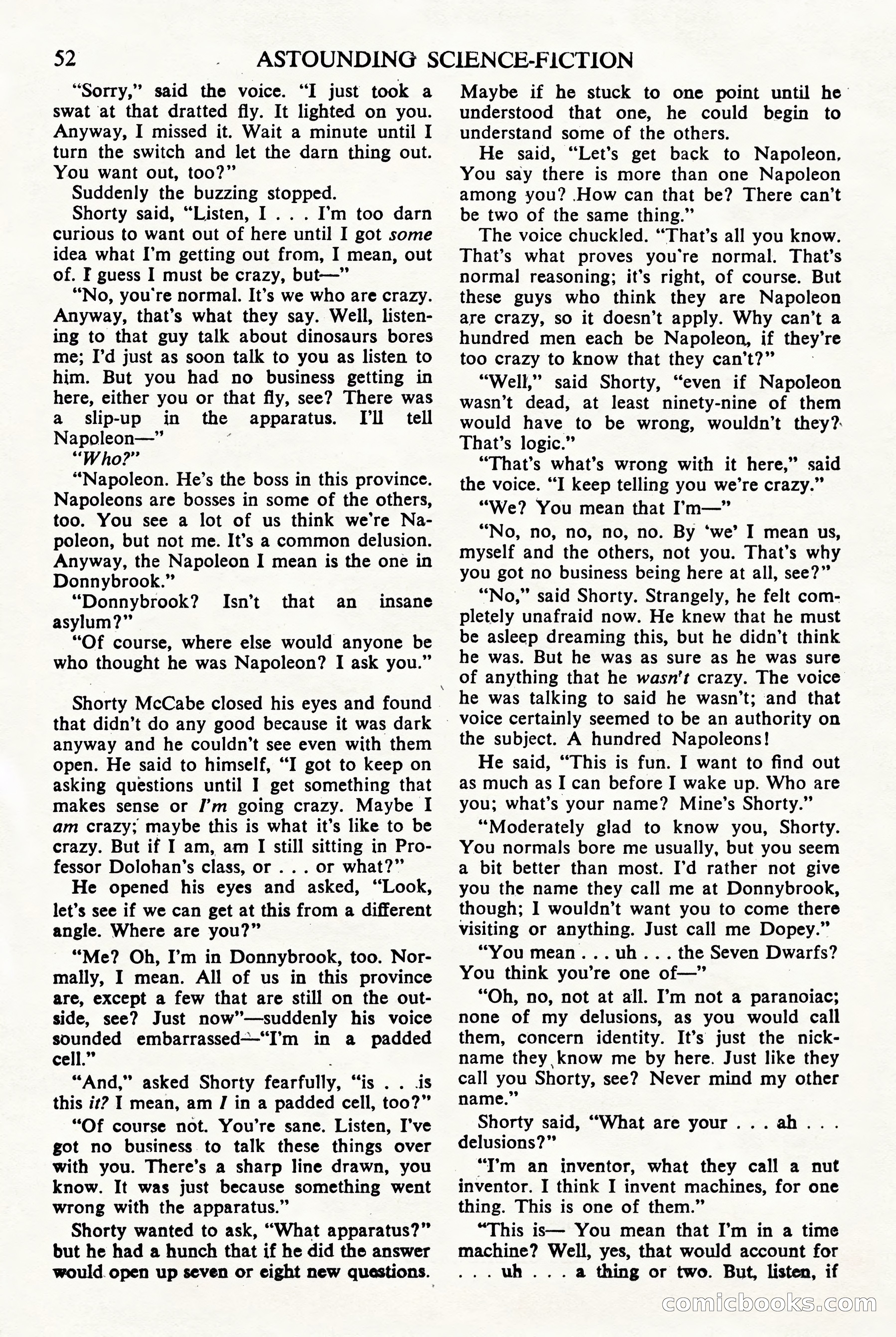 Astounding Science Fiction (UK Edition) — page 54 of 68