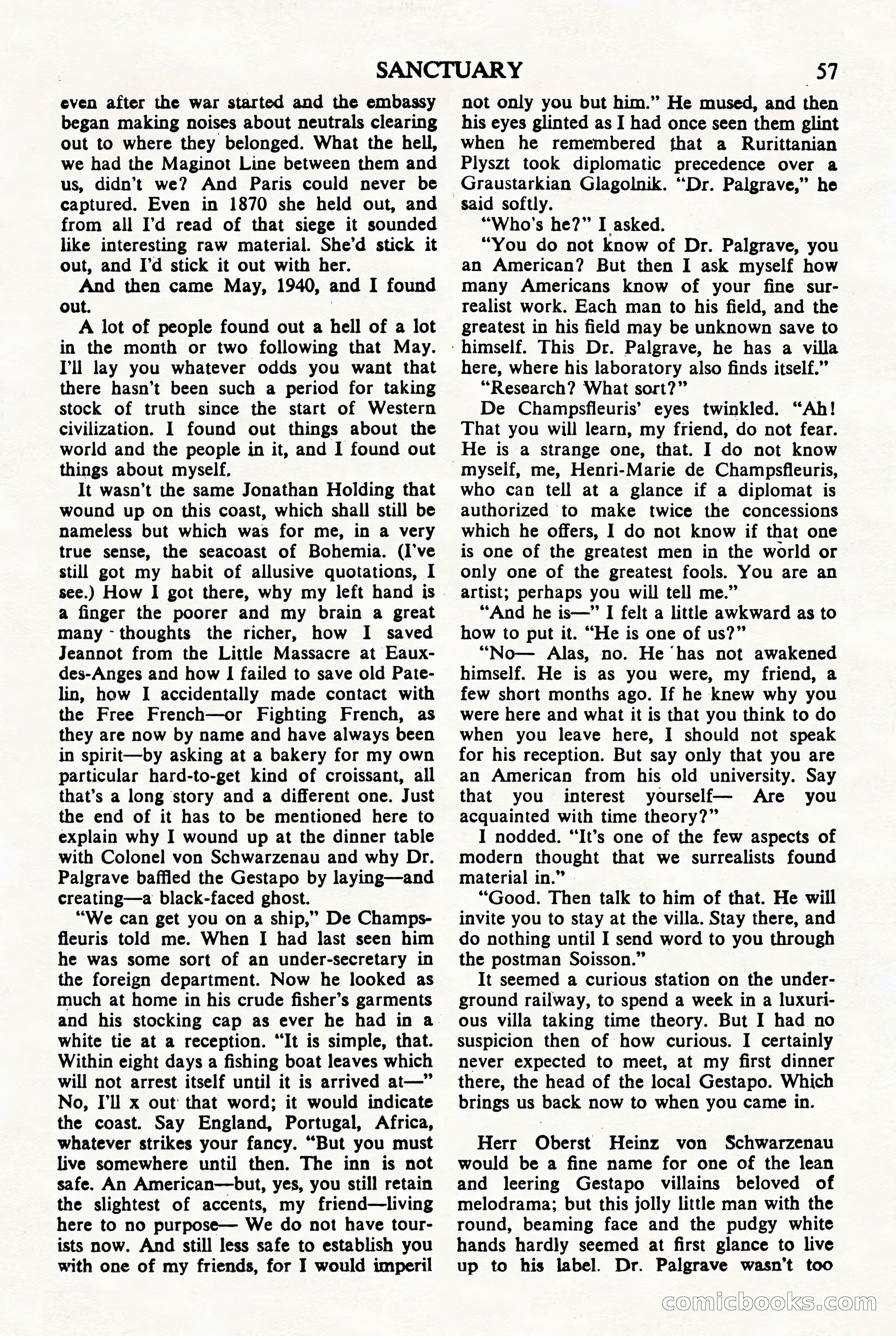 Astounding Science Fiction (UK Edition) — page 59 of 68