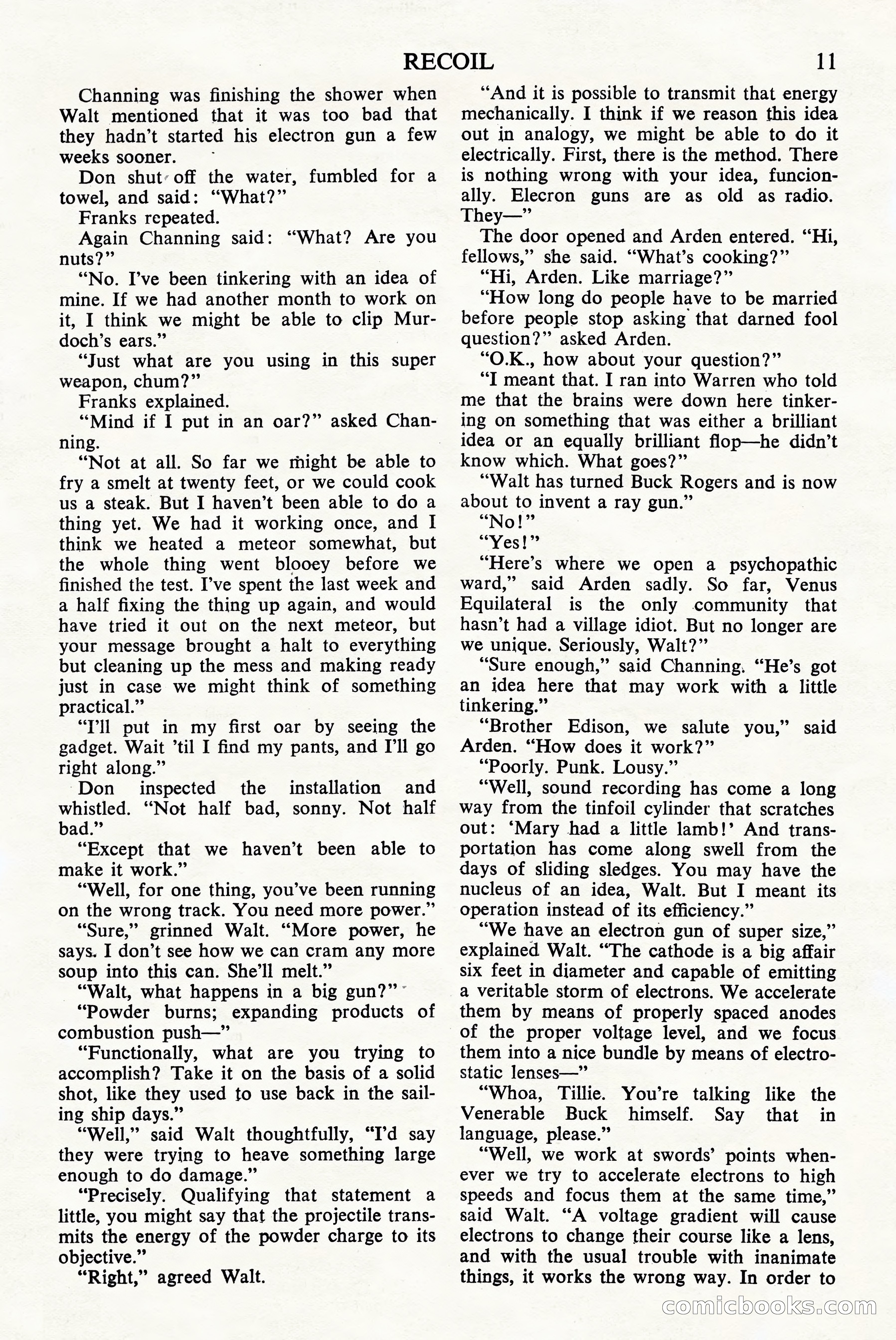 Astounding Science Fiction (British Edition), April 1944 — page 13 of 68