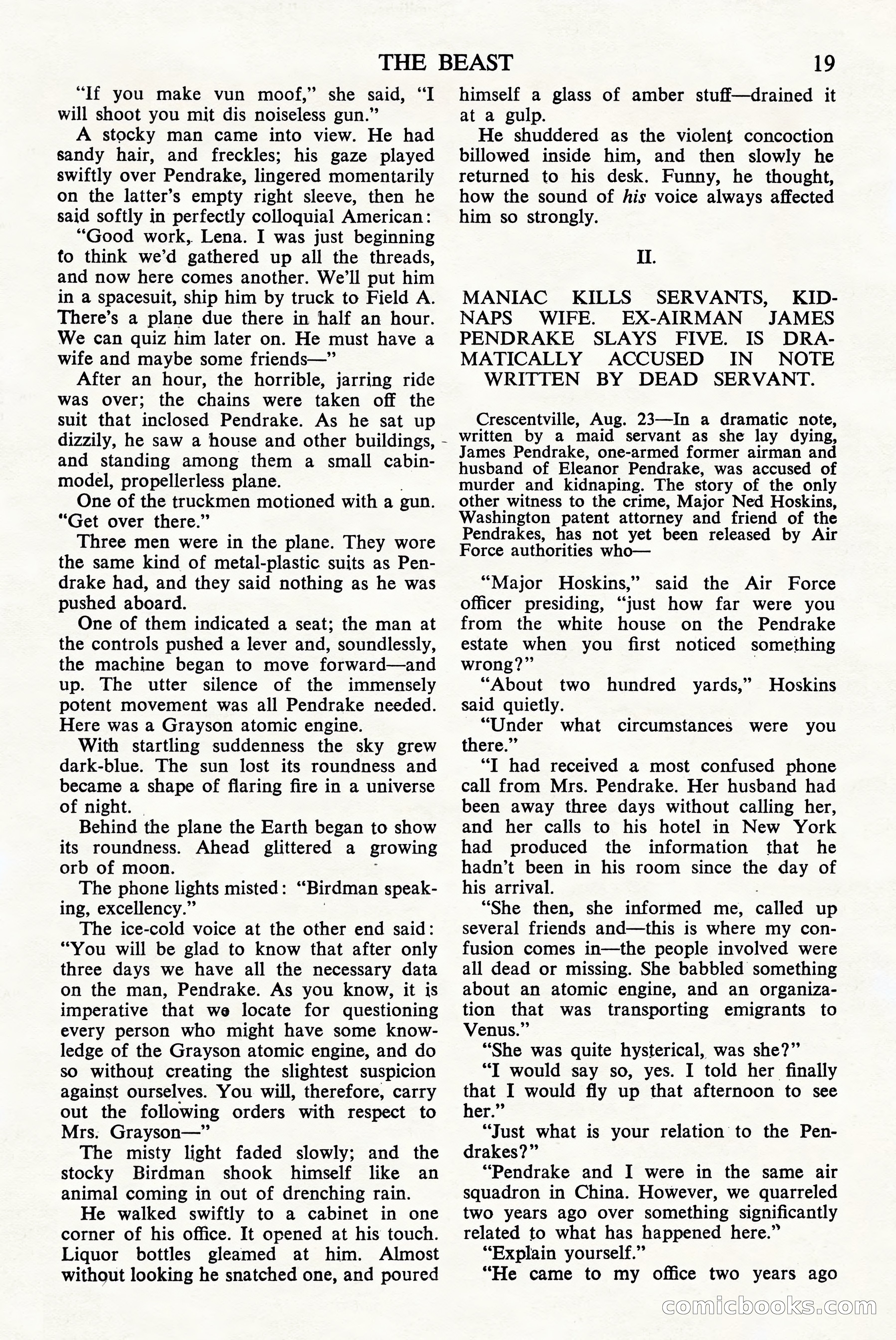 Astounding Science Fiction (British Edition), April 1944 — page 21 of 68