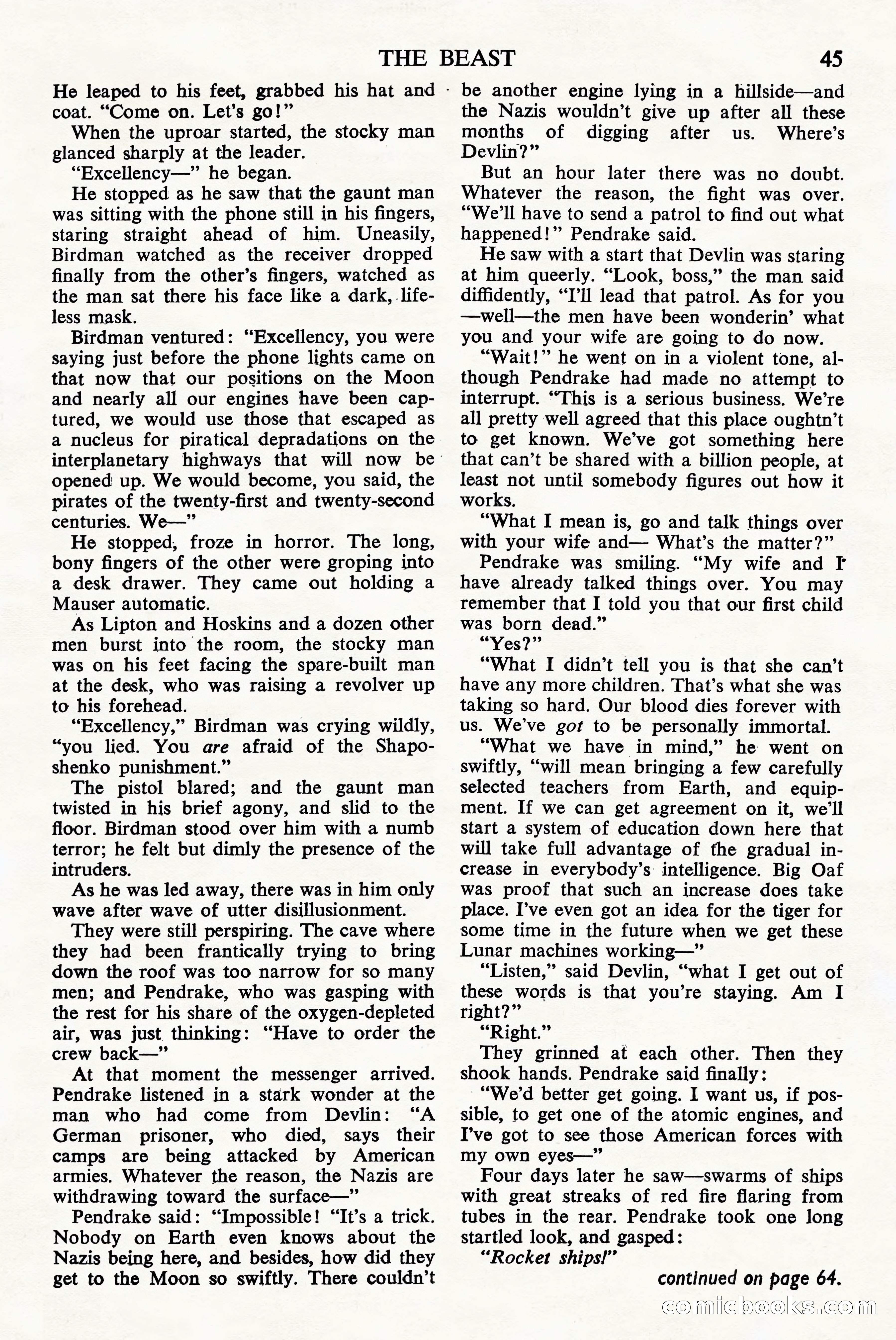 Astounding Science Fiction (British Edition), April 1944 — page 47 of 68