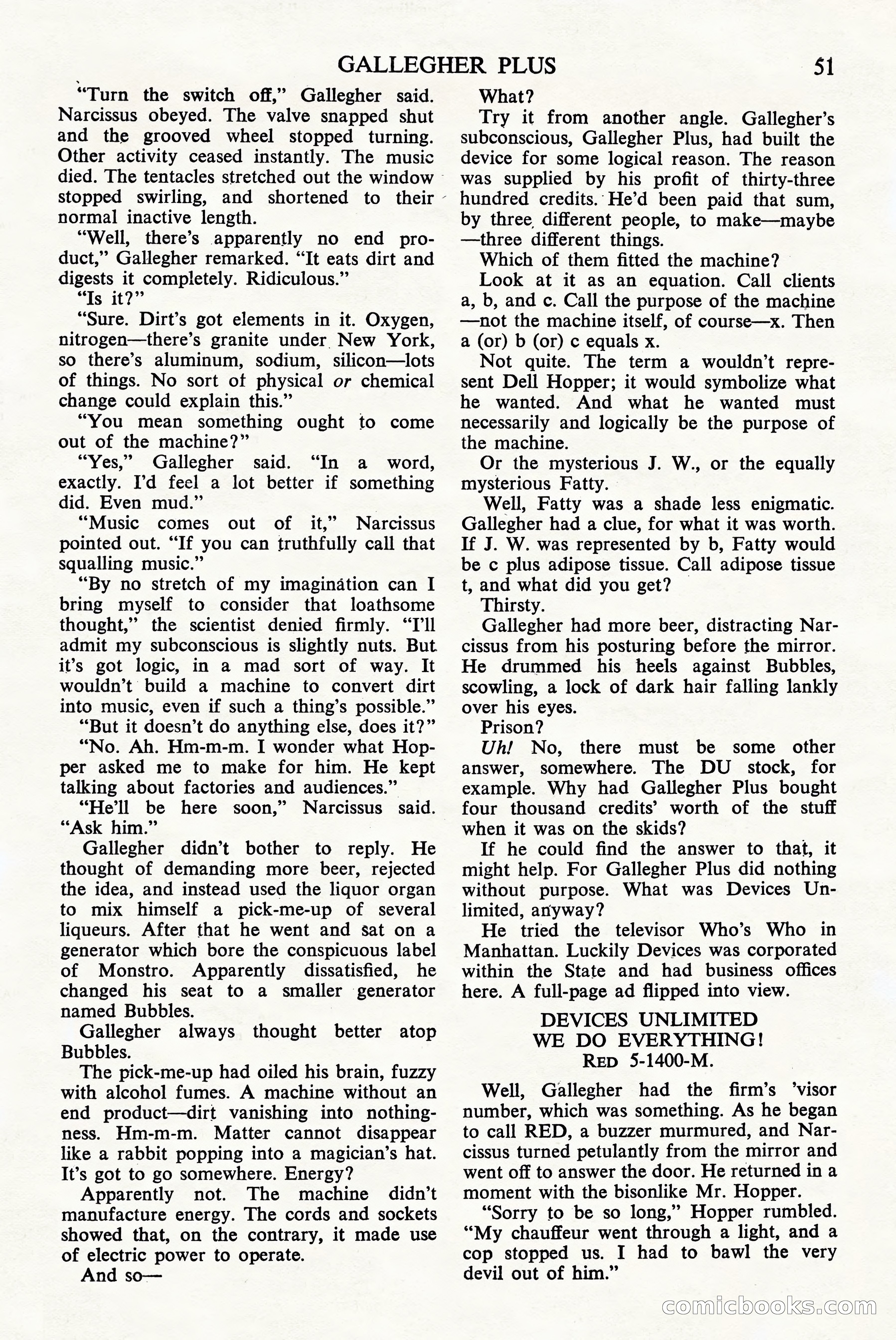Astounding Science Fiction (British Edition), April 1944 — page 53 of 68