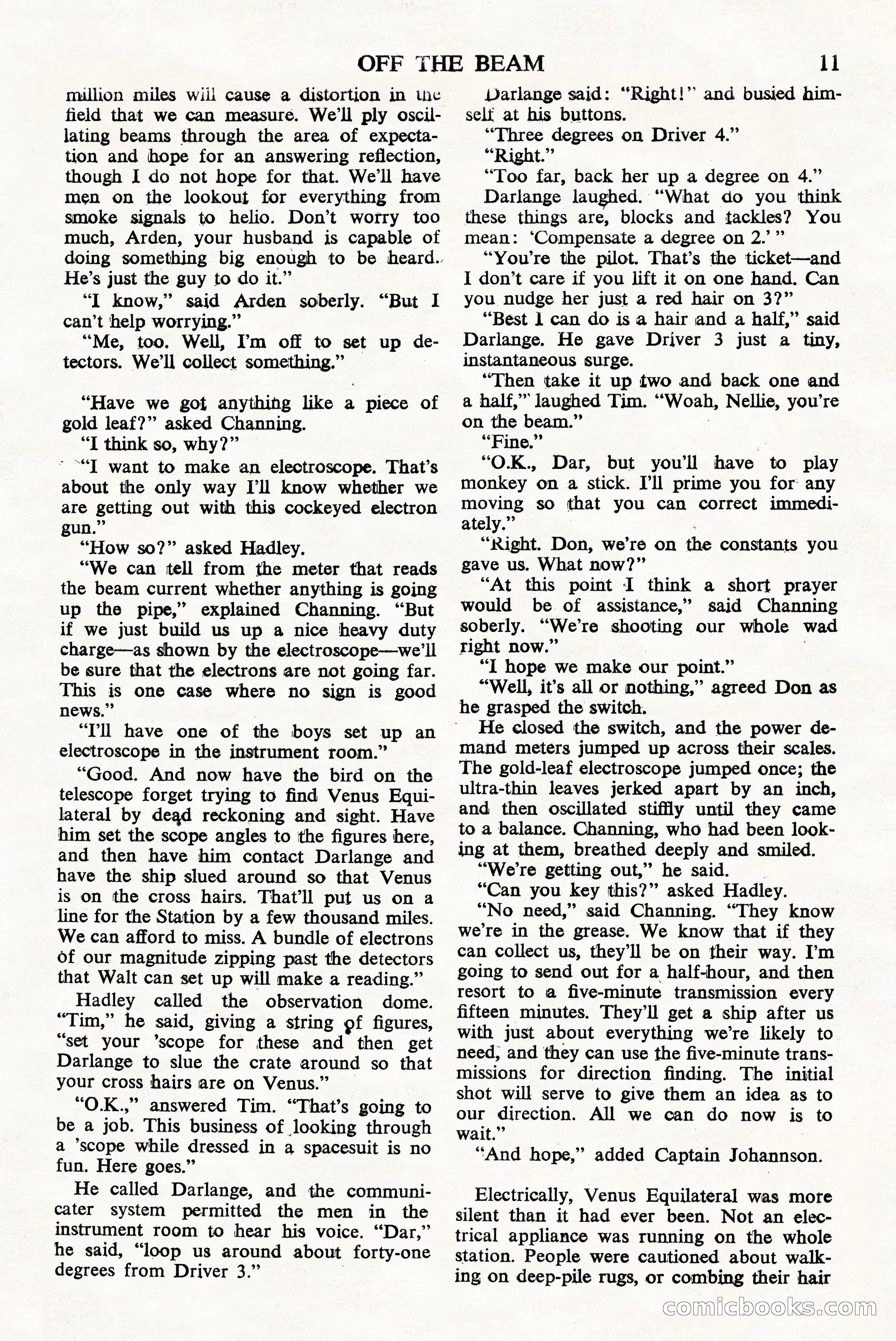 Astounding Science Fiction, June 1944 (British Edition) — page 13 of 68