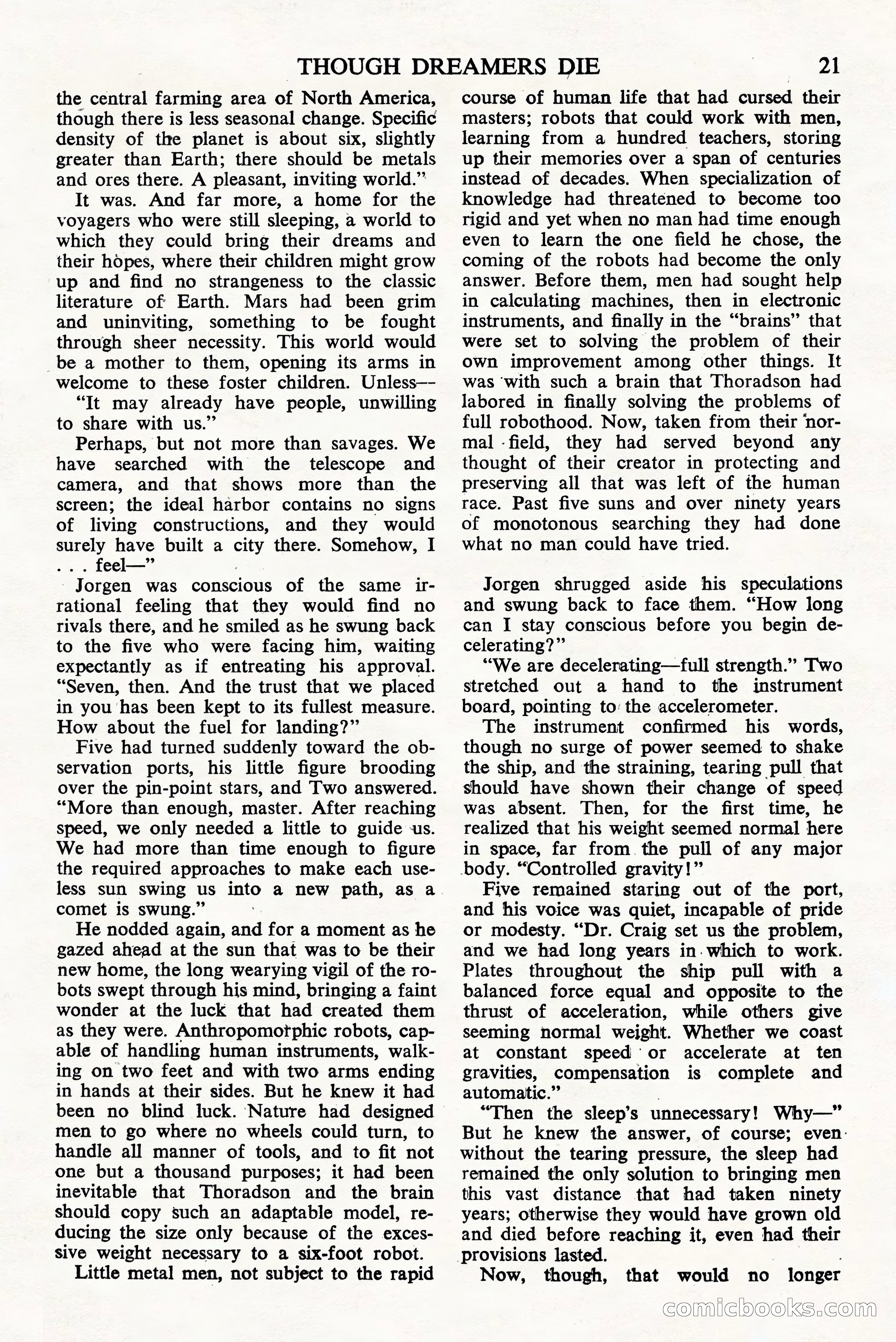 Astounding Science Fiction, June 1944 (British Edition) — page 23 of 68