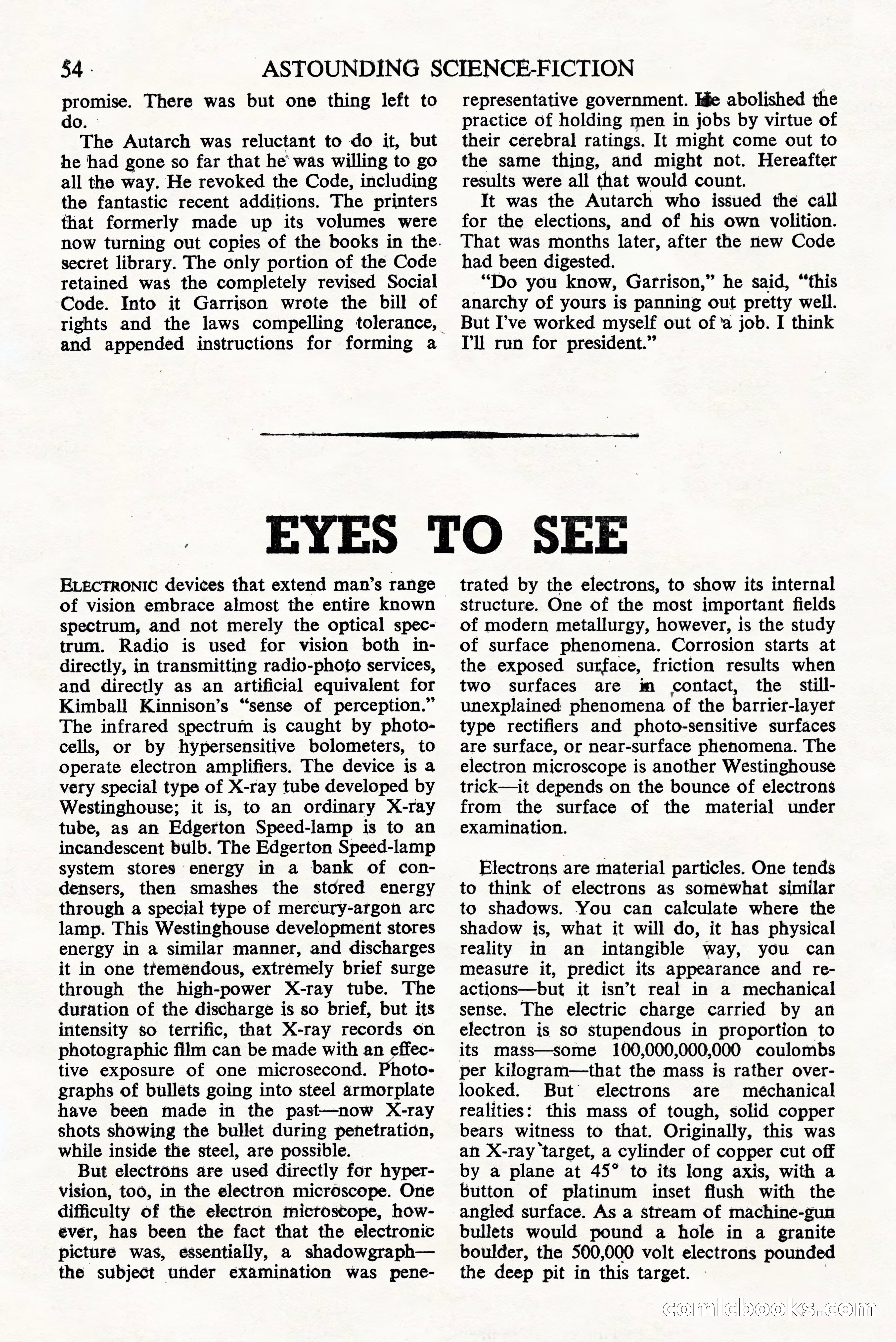 Astounding Science Fiction, June 1944 (British Edition) — page 56 of 68