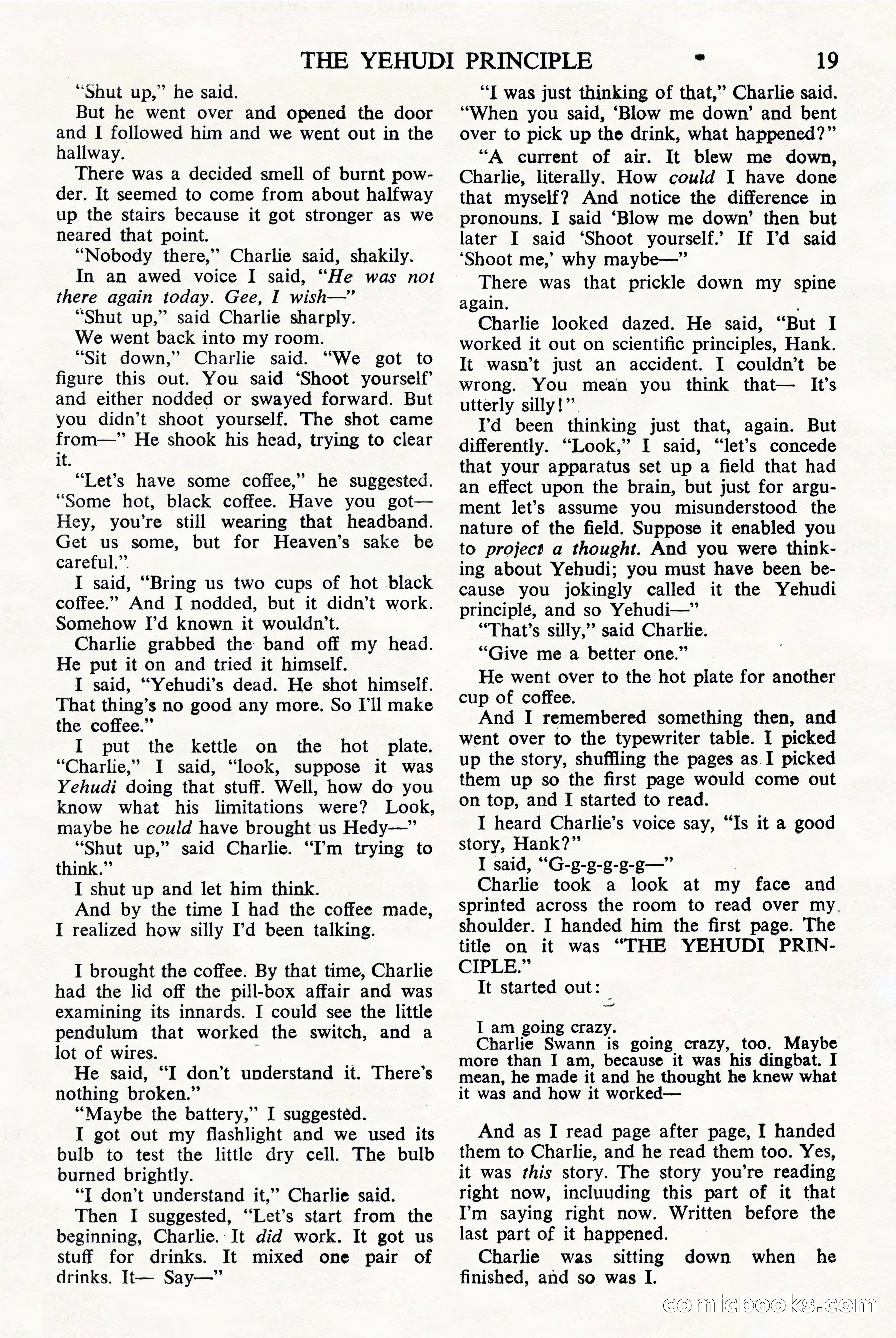 Astounding Science Fiction (British Edition), August 1944 — page 21 of 68