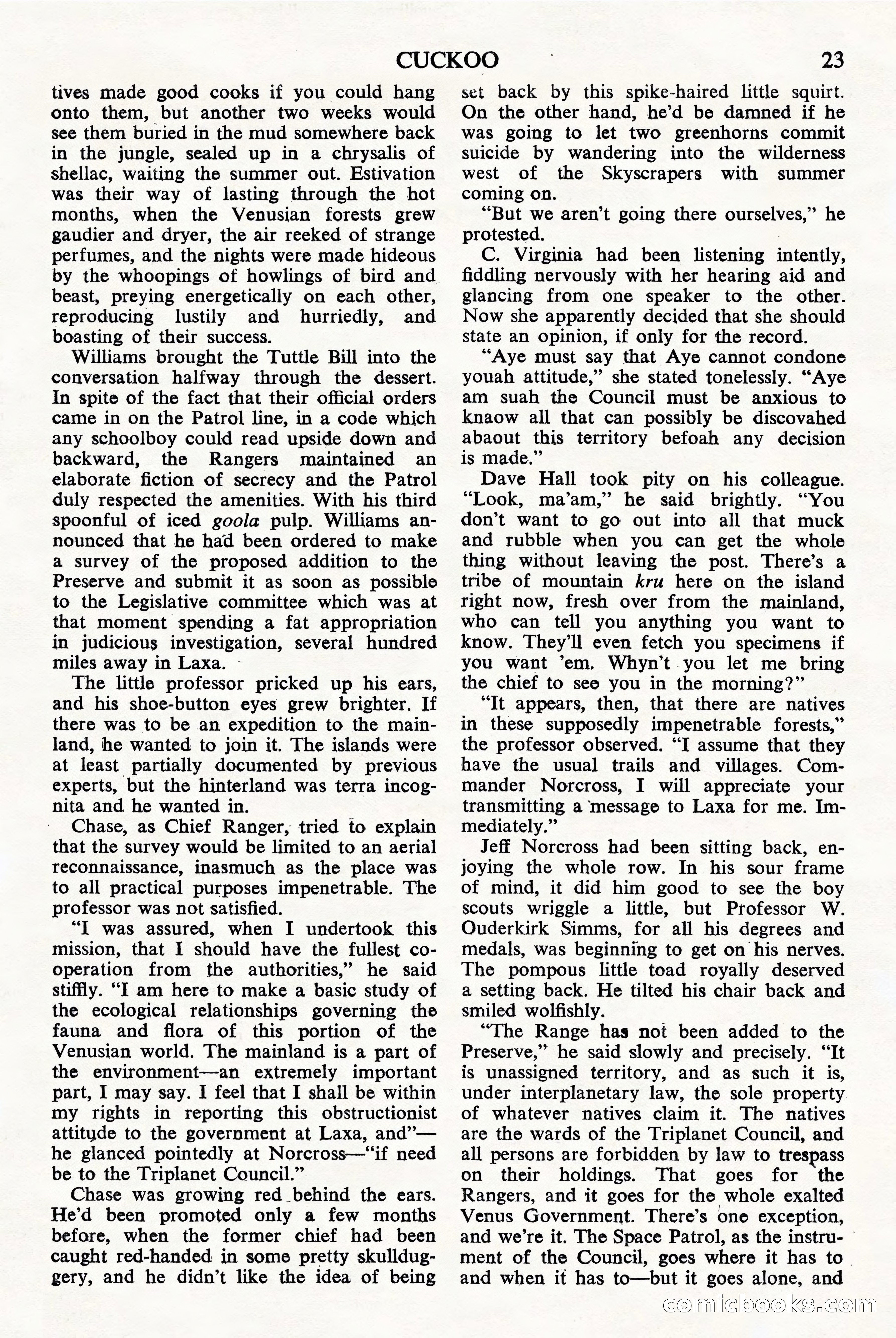 Astounding Science Fiction (British Edition), August 1944 — page 25 of 68