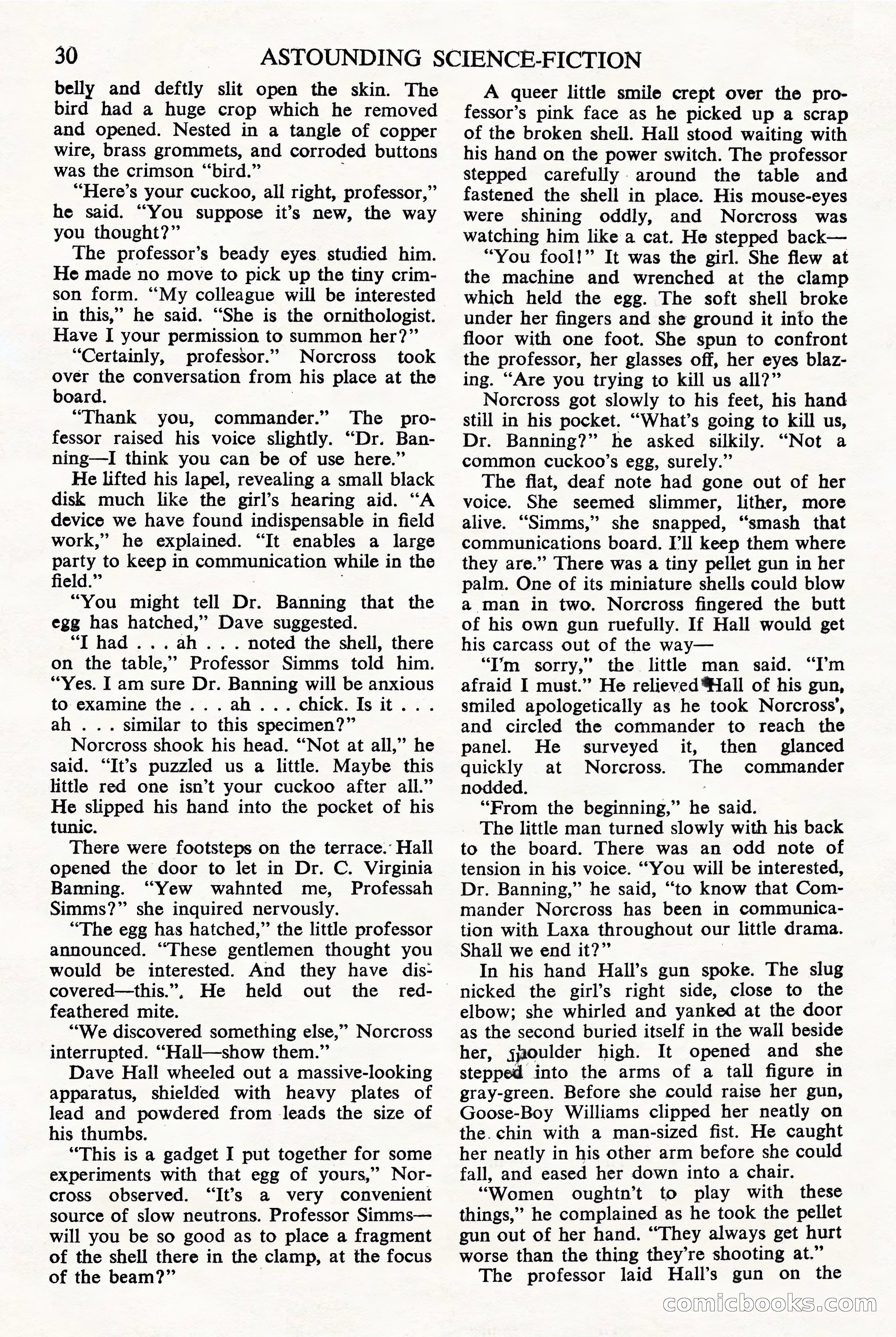 Astounding Science Fiction (British Edition), August 1944 — page 32 of 68