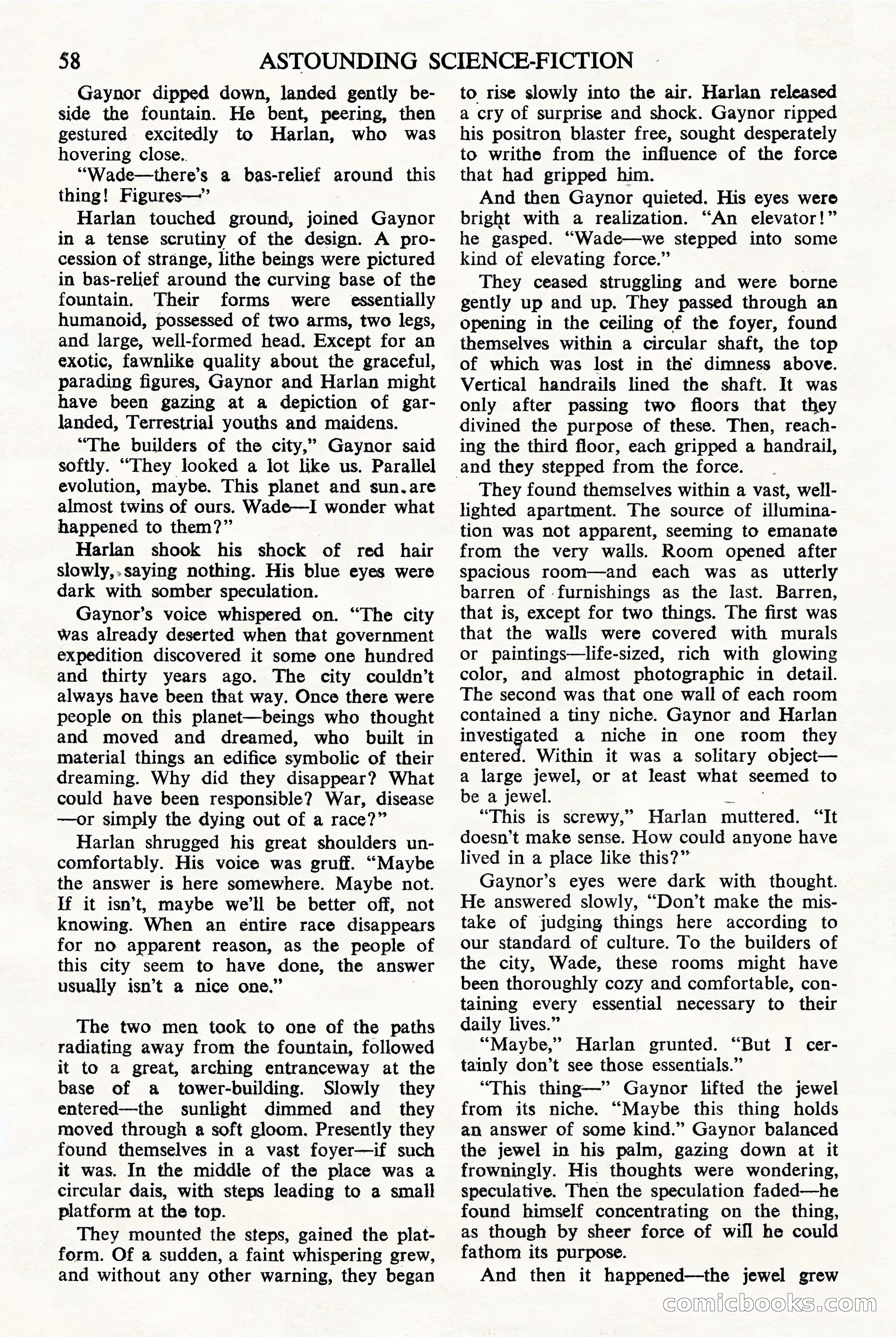 Astounding Science Fiction (British Edition), August 1944 — page 60 of 68