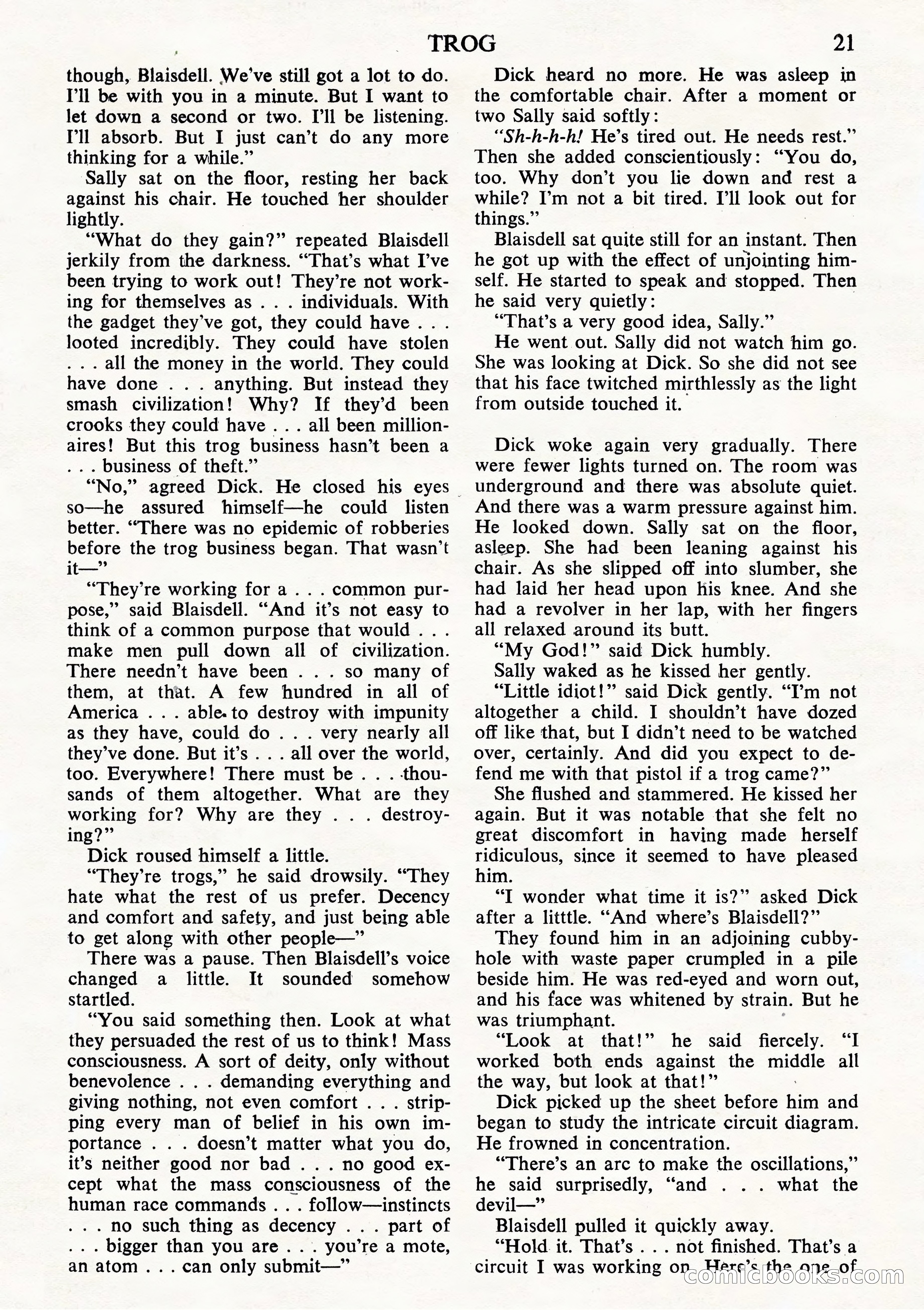 Astounding Science Fiction, October 1944 (British Edition) — page 23 of 68