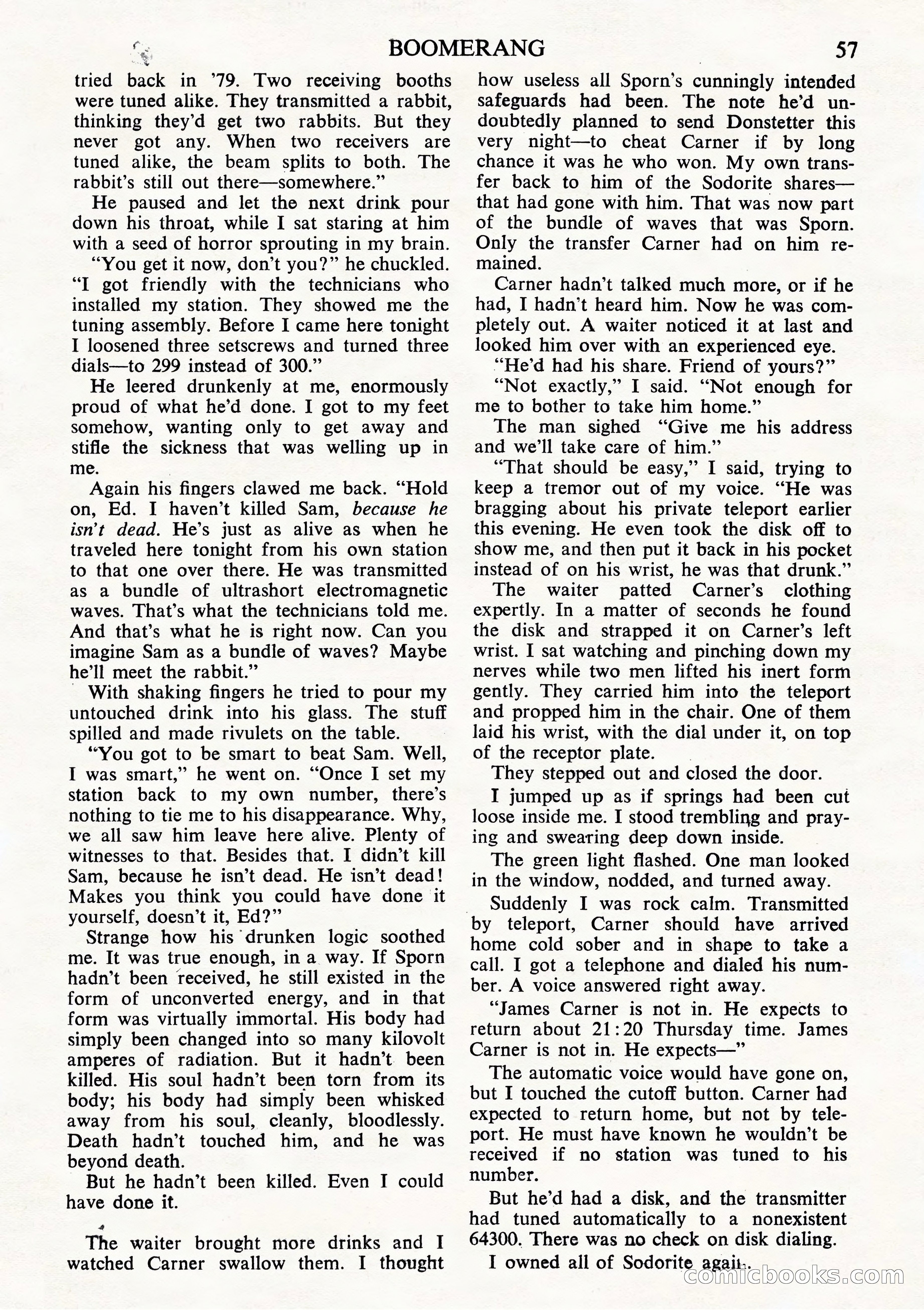 Astounding Science Fiction, October 1944 (British Edition) — page 59 of 68