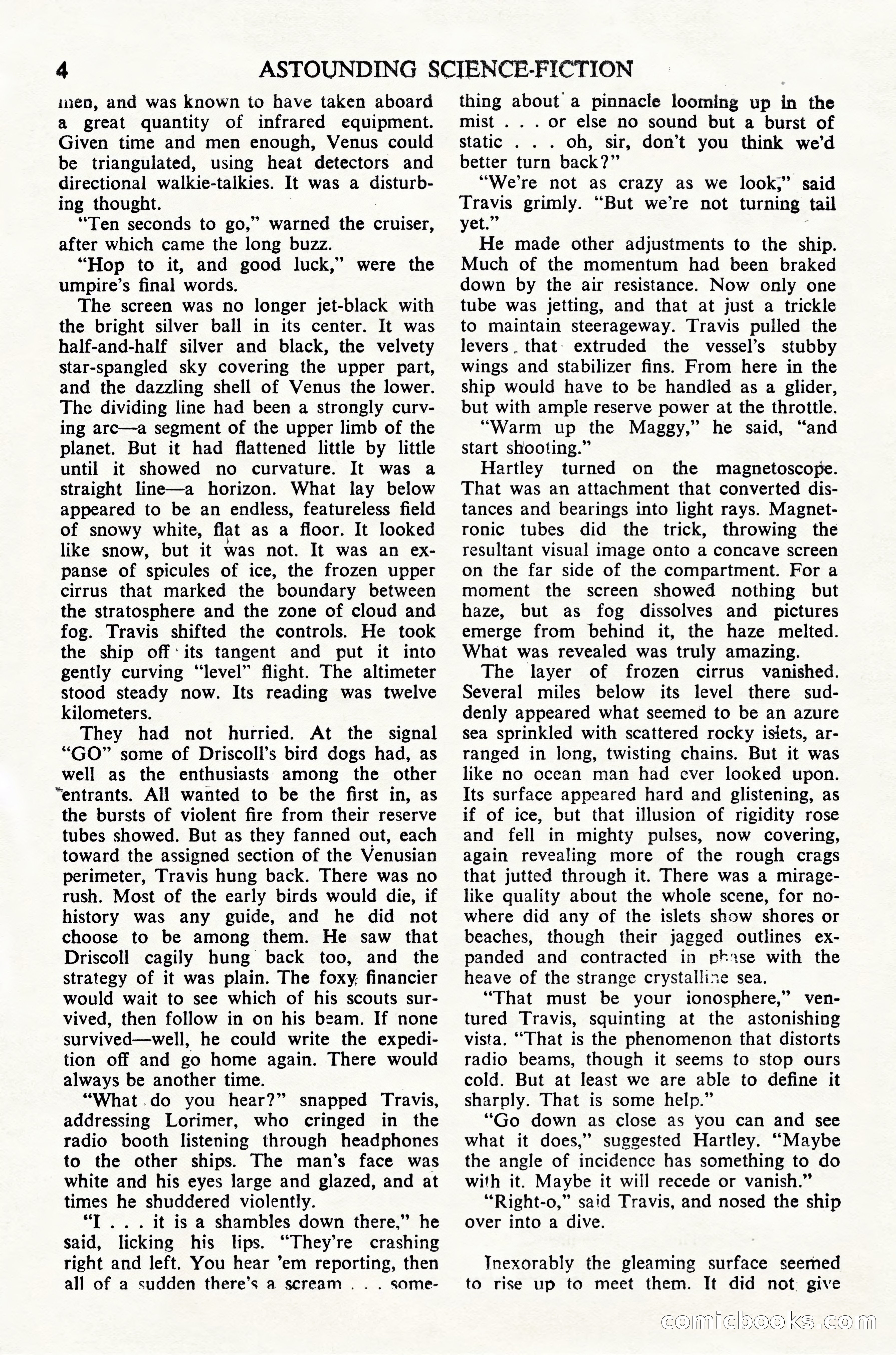 Astounding Science Fiction (UK Edition) — page 6 of 68