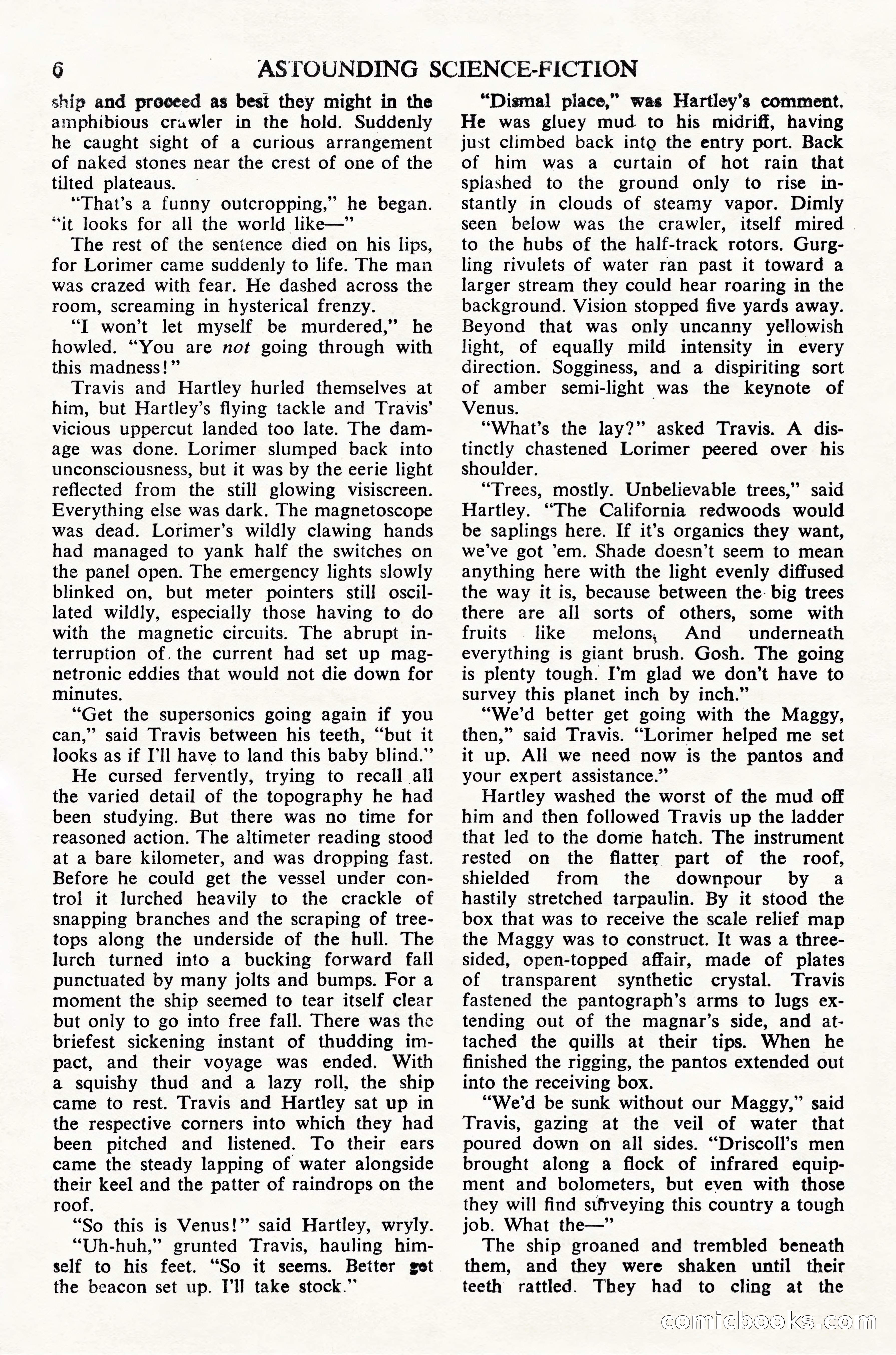 Astounding Science Fiction (UK Edition) — page 8 of 68