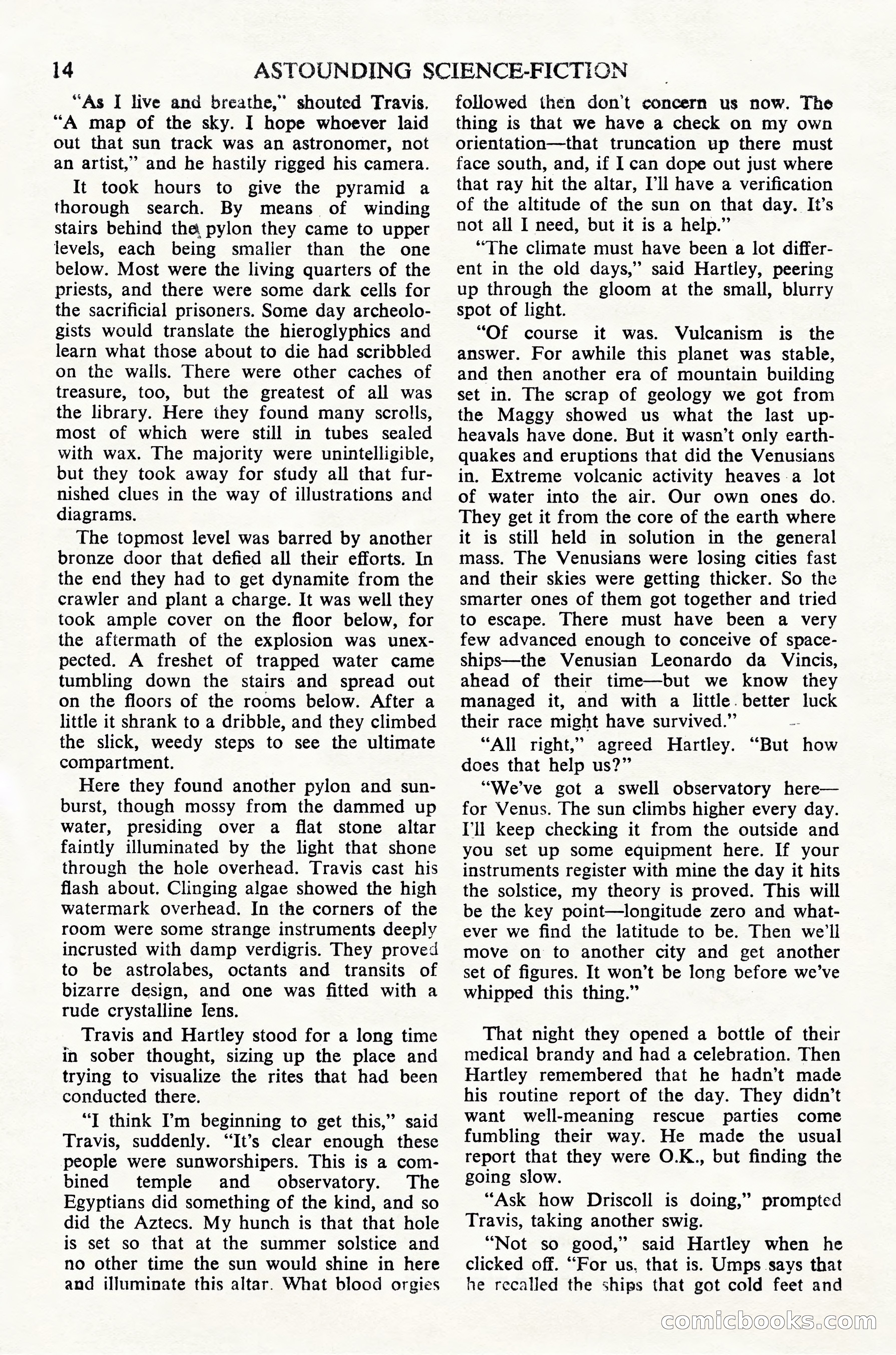 Astounding Science Fiction (UK Edition) — page 16 of 68