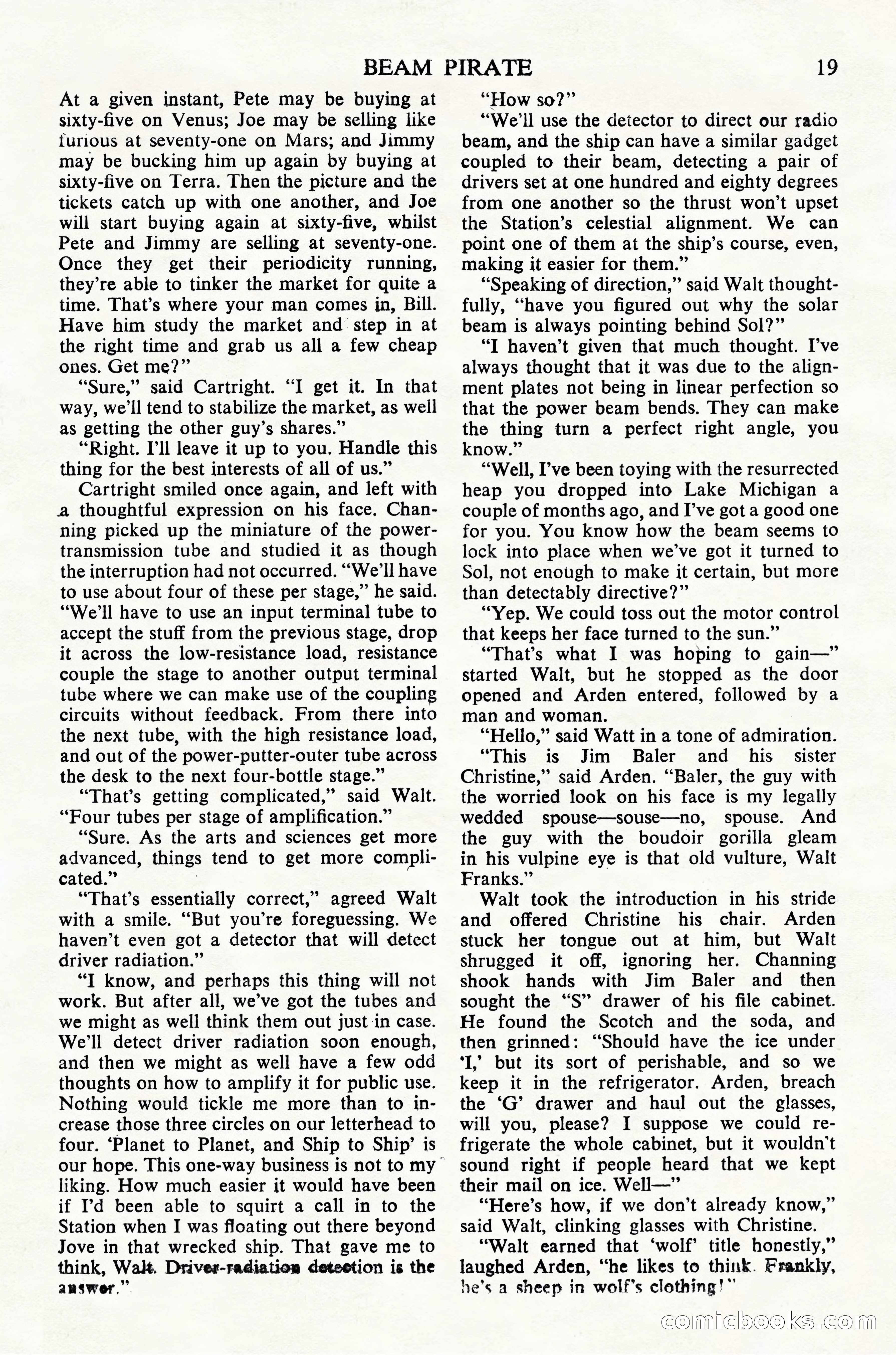 Astounding Science Fiction (UK Edition) — page 21 of 68