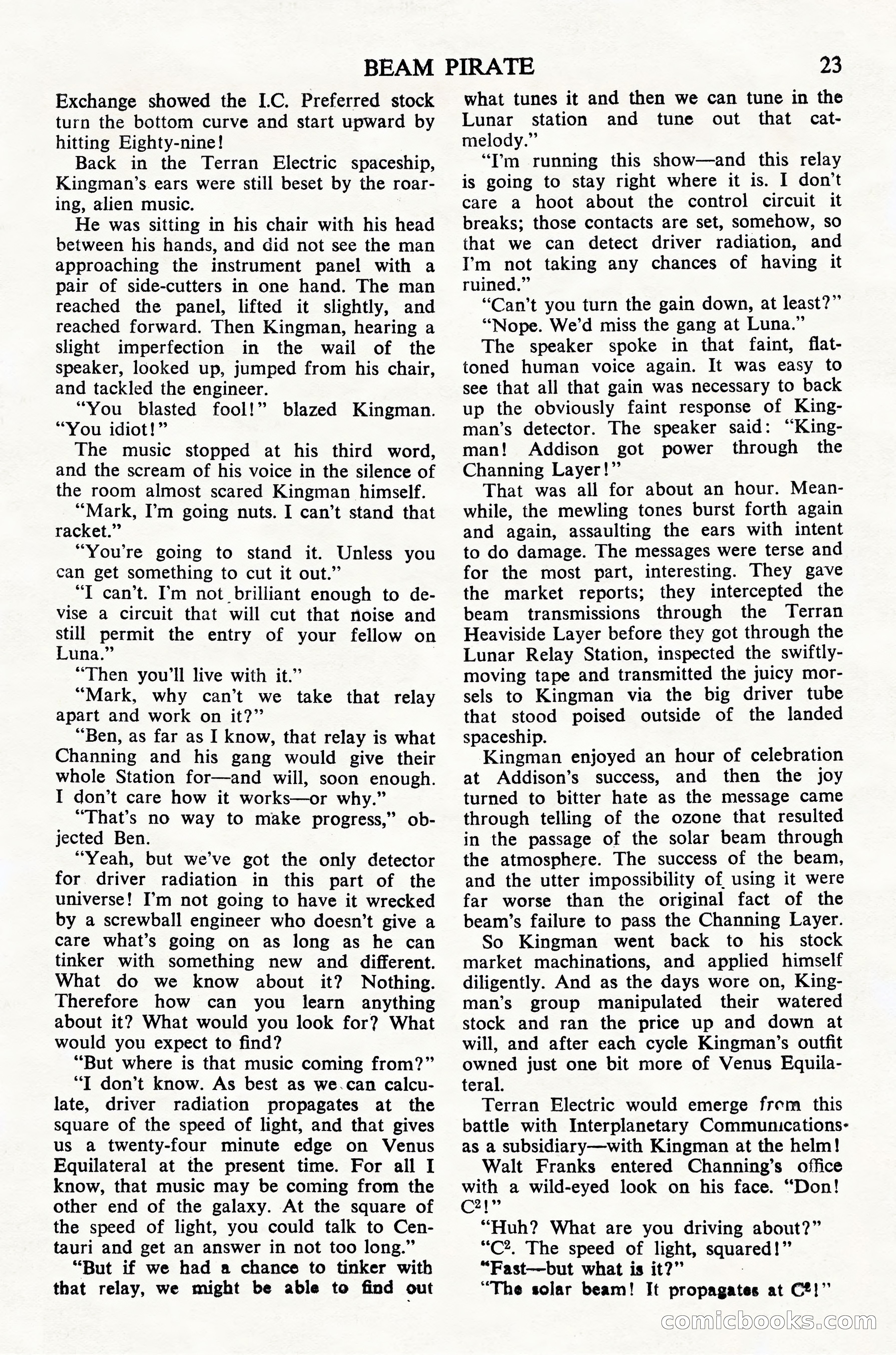 Astounding Science Fiction (UK Edition) — page 25 of 68