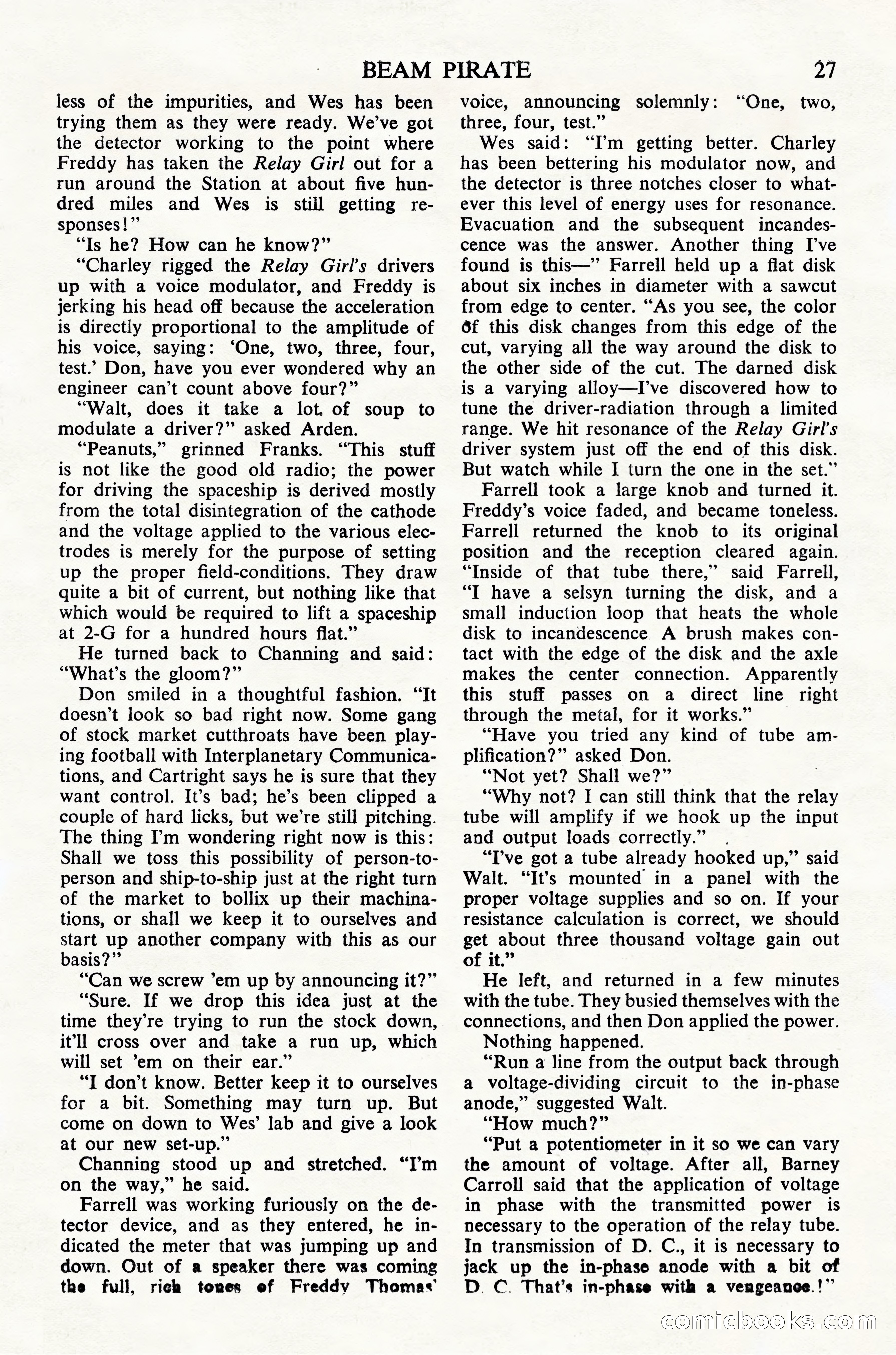 Astounding Science Fiction (UK Edition) — page 29 of 68