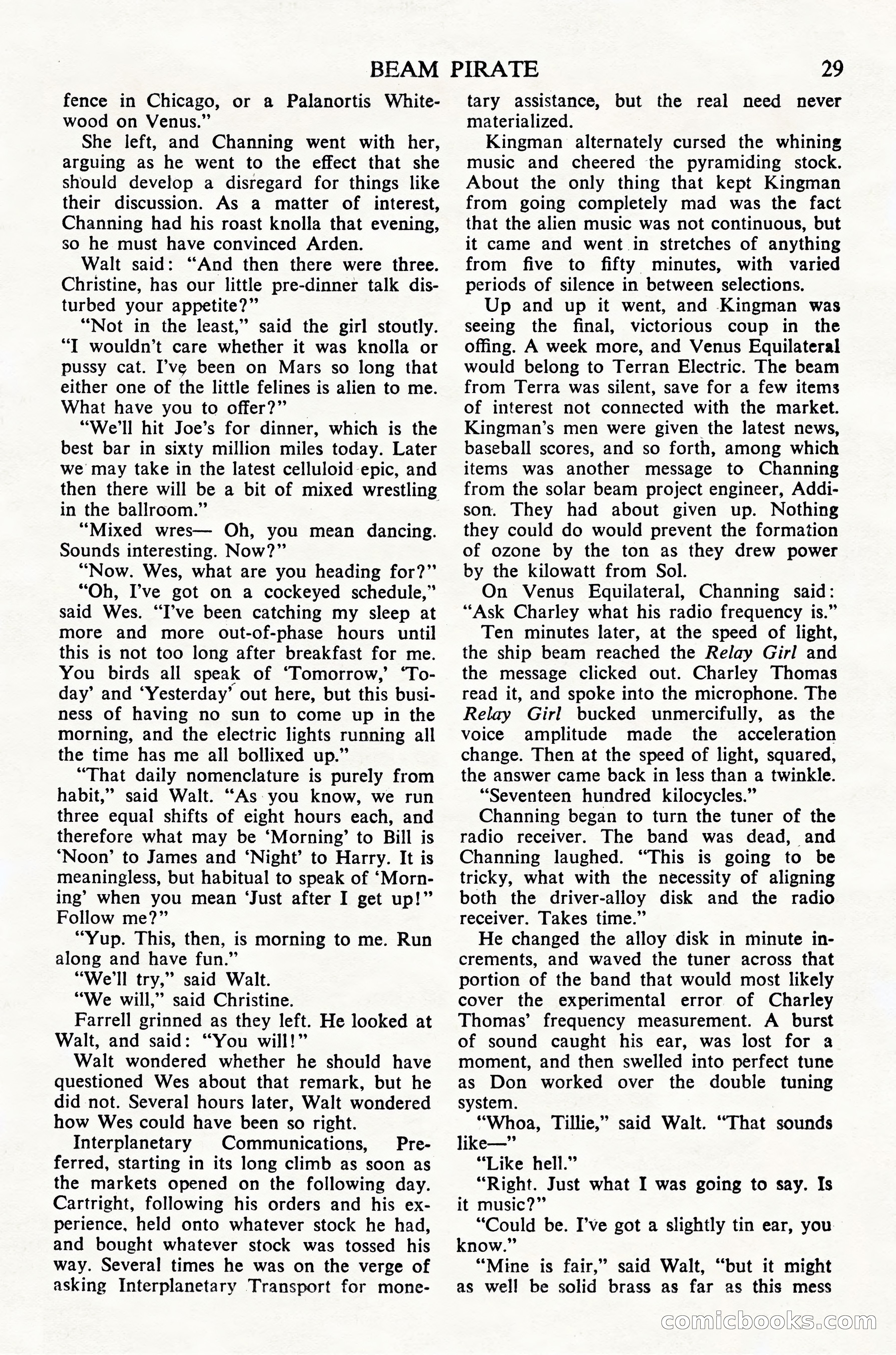 Astounding Science Fiction (UK Edition) — page 31 of 68