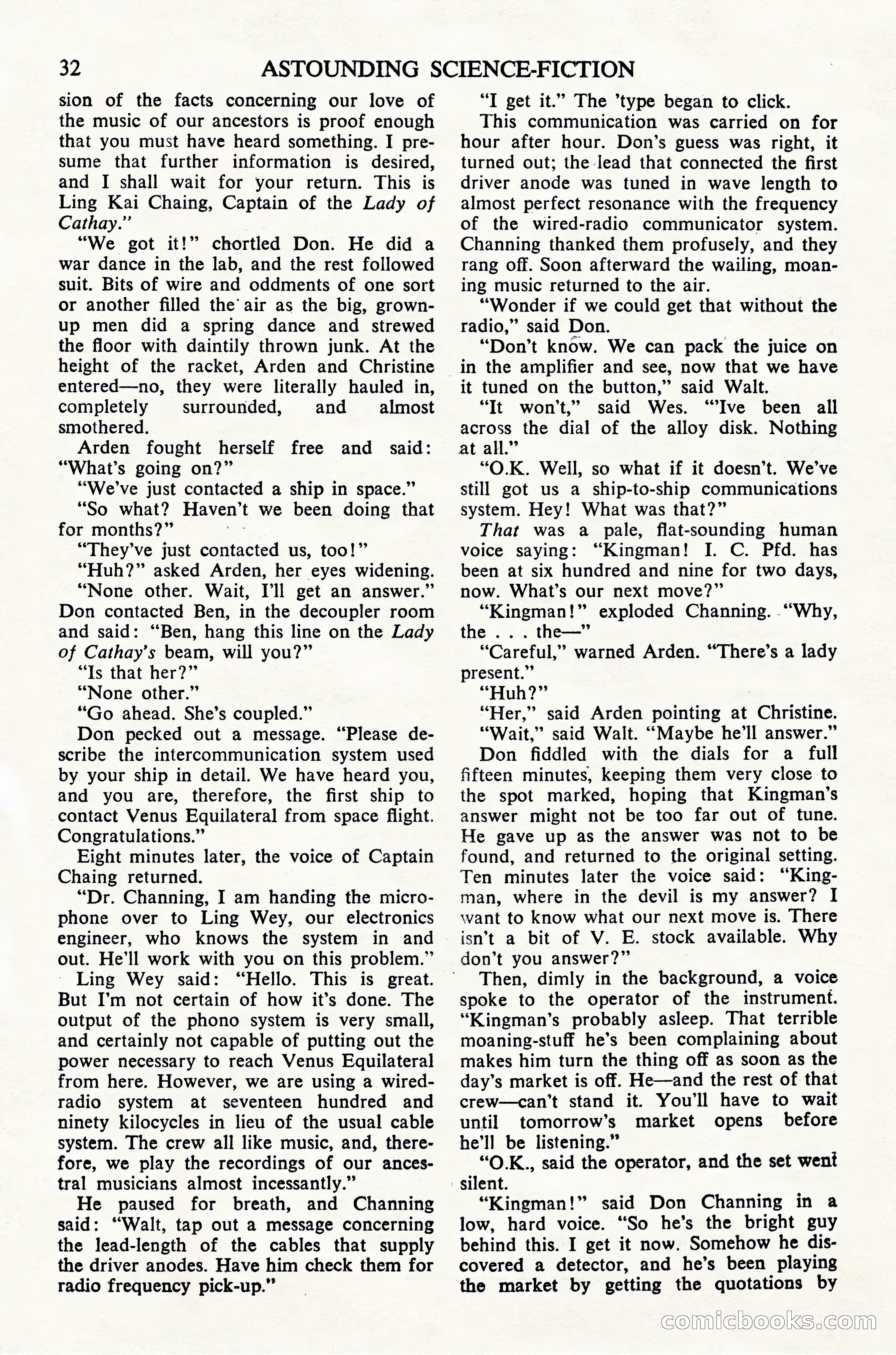Astounding Science Fiction (UK Edition) — page 34 of 68