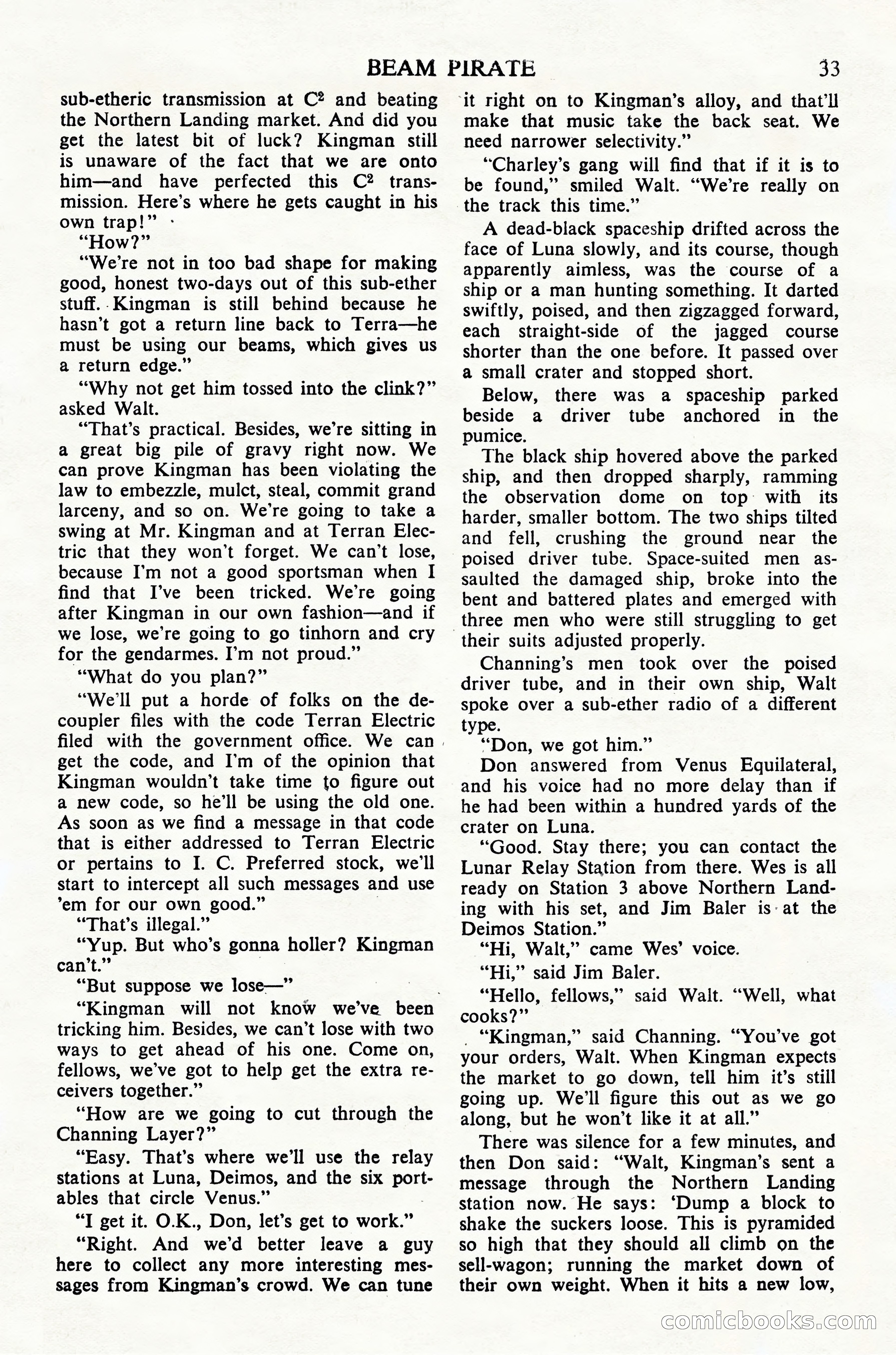 Astounding Science Fiction (UK Edition) — page 35 of 68