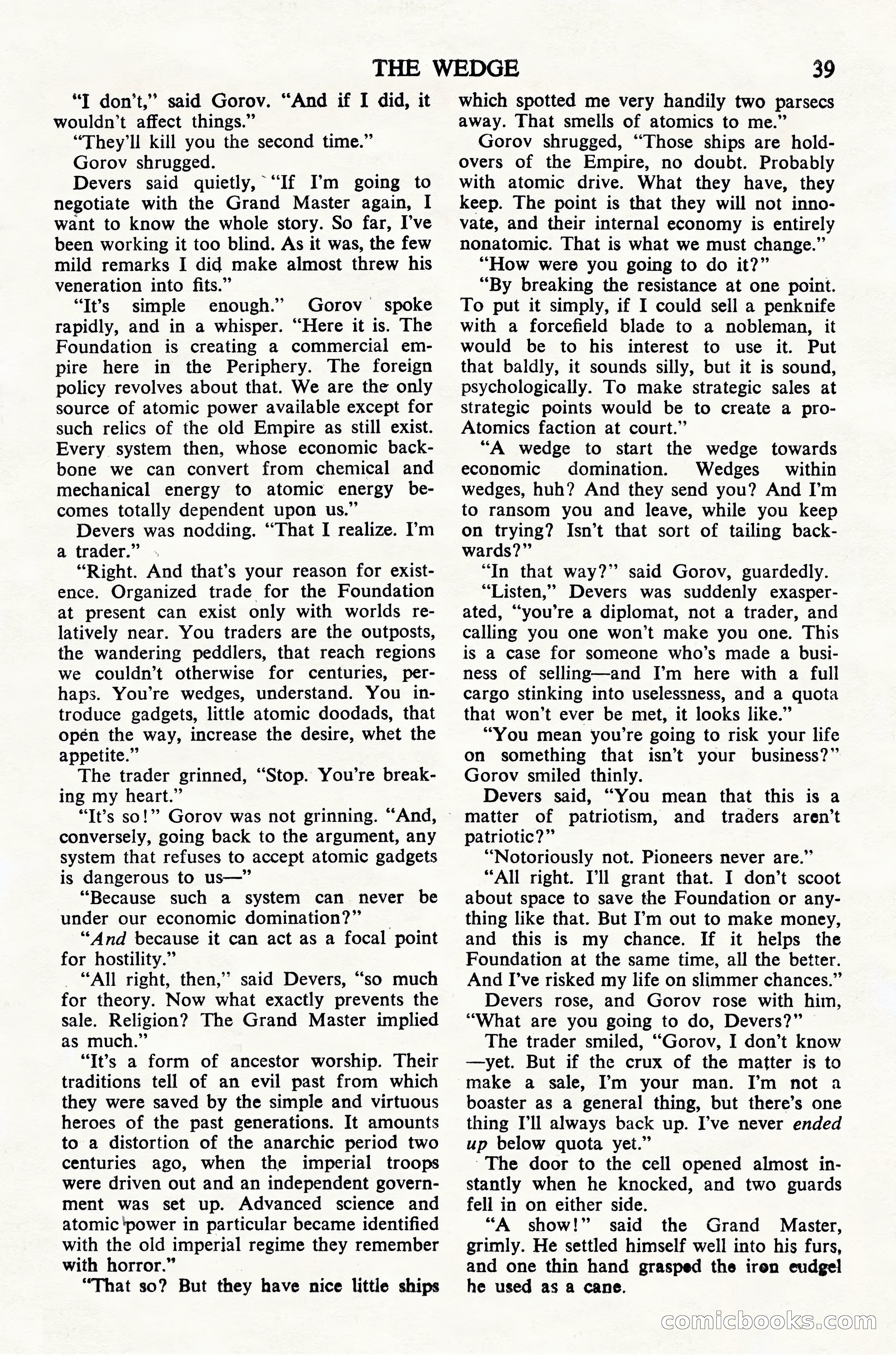 Astounding Science Fiction (UK Edition) — page 41 of 68