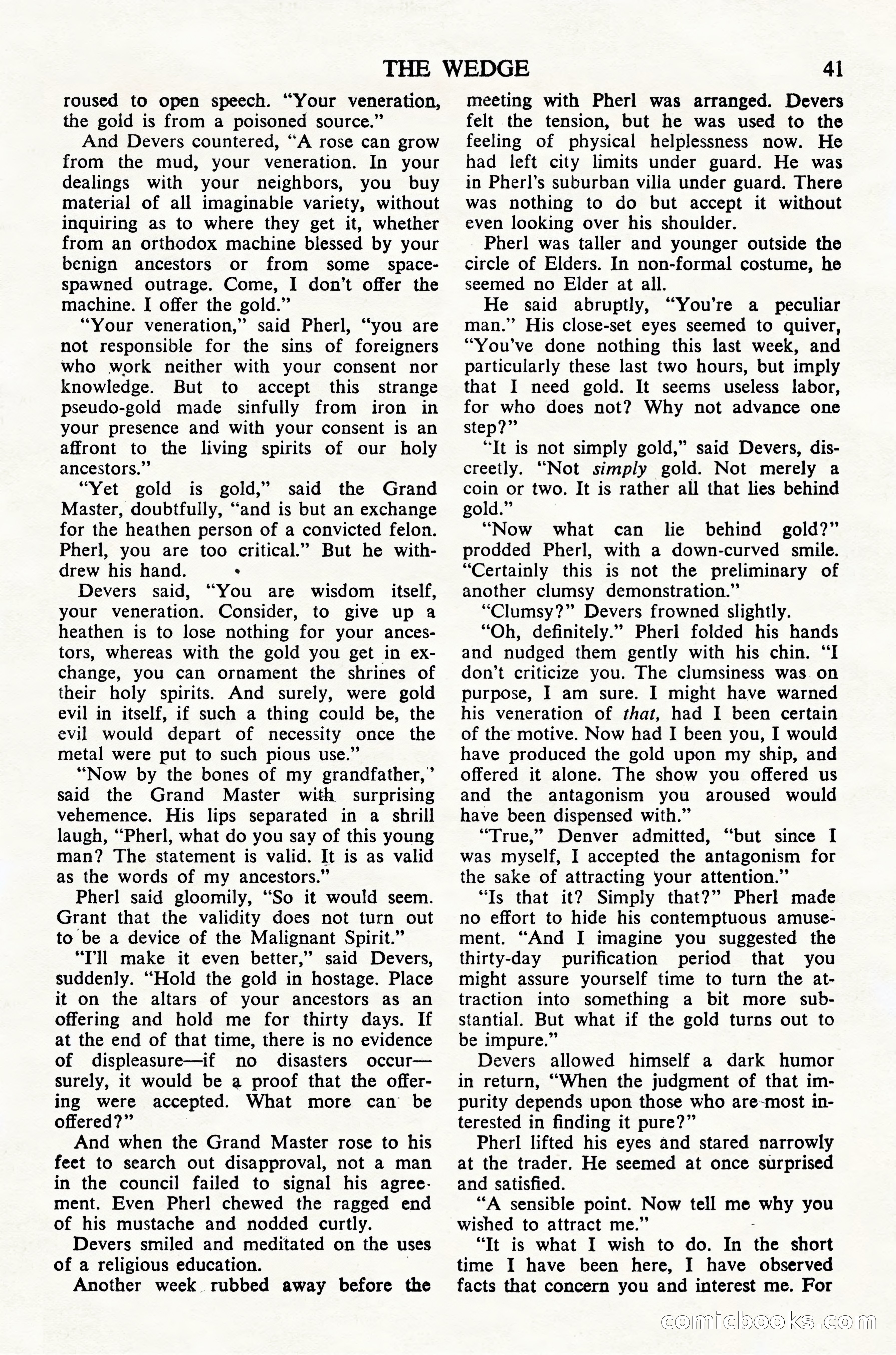 Astounding Science Fiction (UK Edition) — page 43 of 68