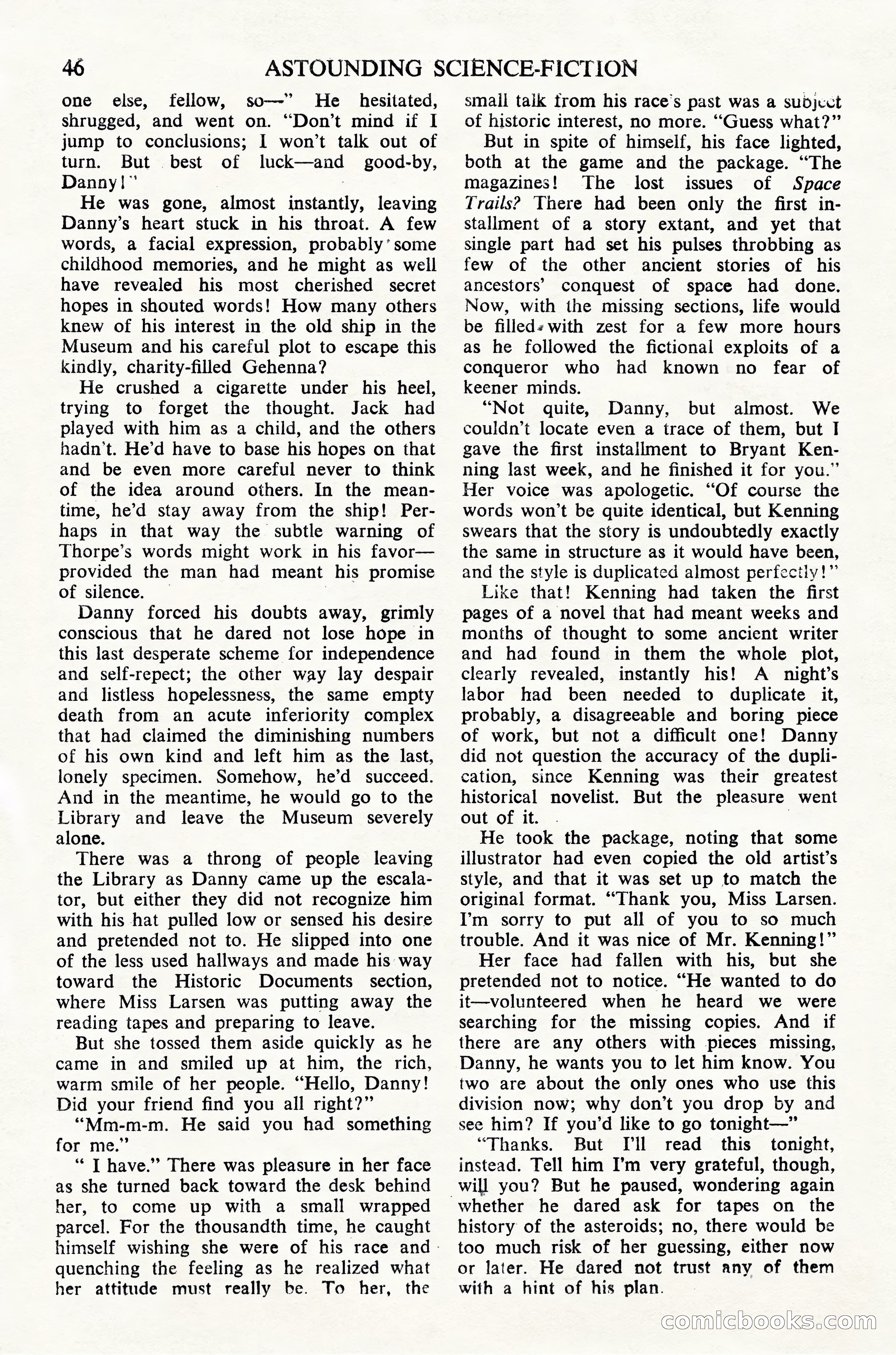 Astounding Science Fiction (UK Edition) — page 48 of 68