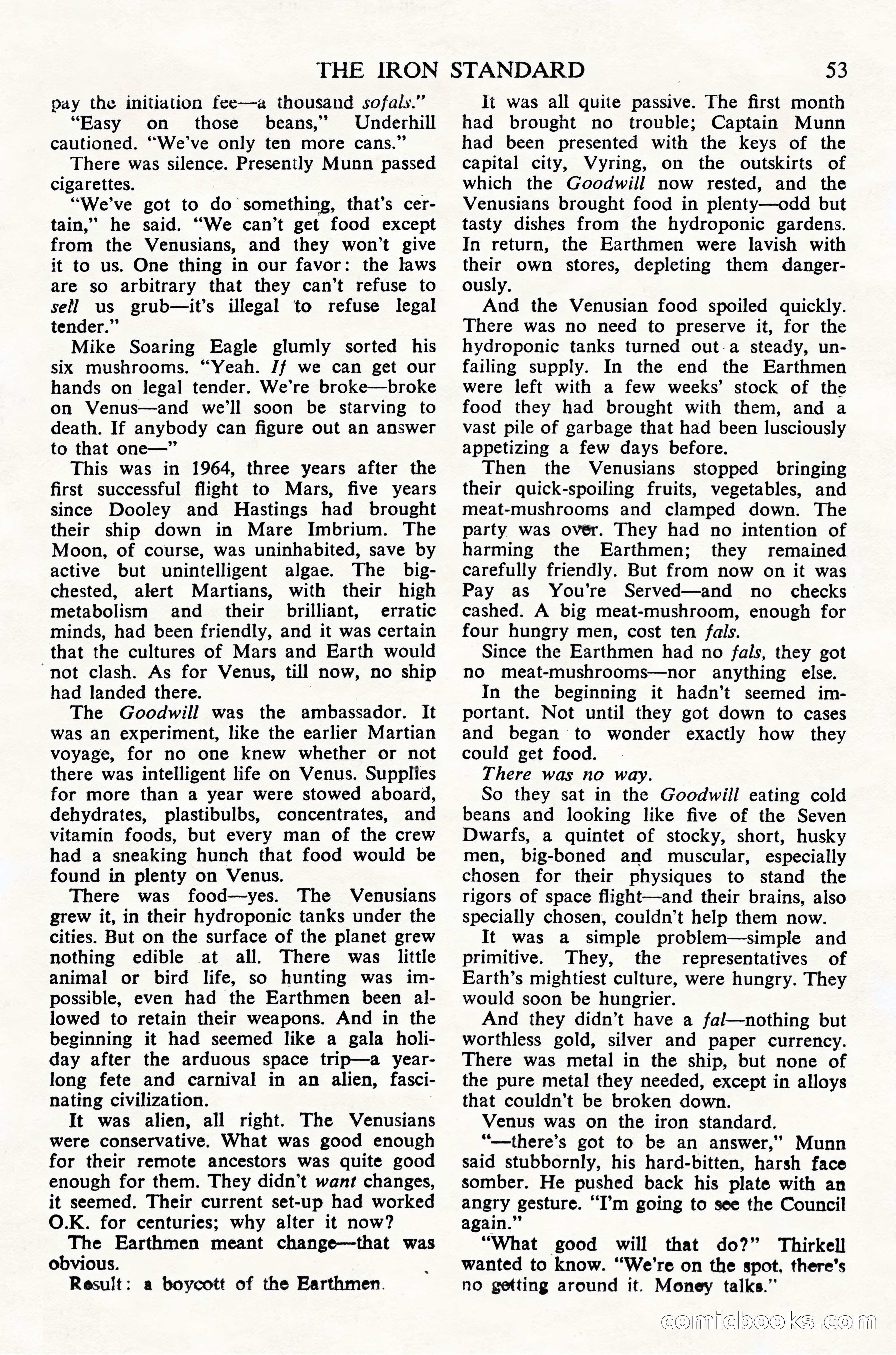 Astounding Science Fiction (UK Edition) — page 55 of 68