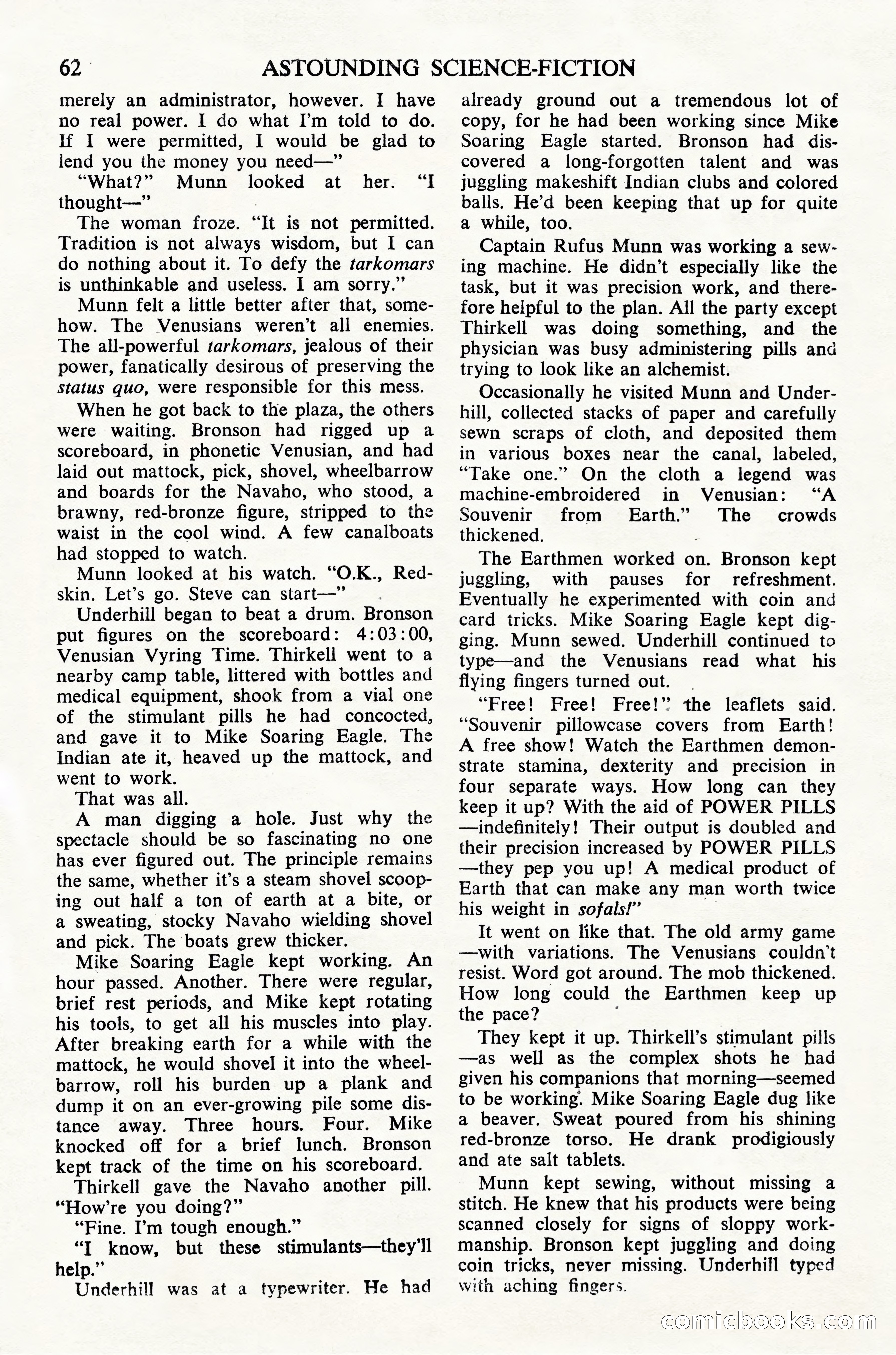 Astounding Science Fiction (UK Edition) — page 64 of 68